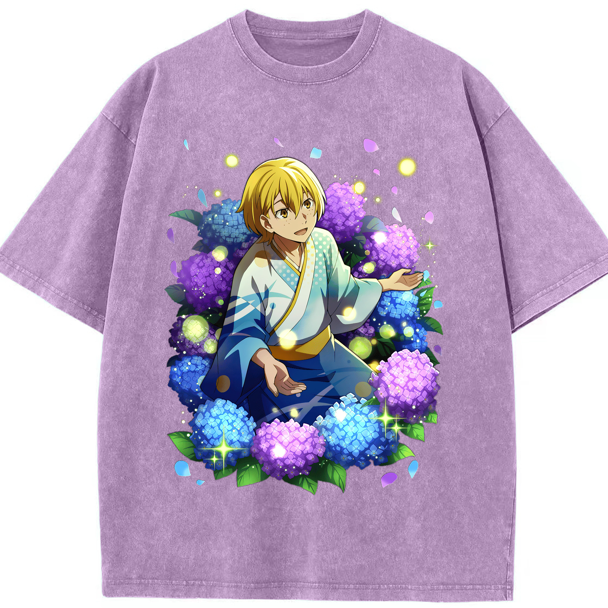 （画像用） 文豪ストレイドッグス Bungo Stray Dogs 綿100% ヴィンテージ風 半袖Tシャツ（フロントプリント）
