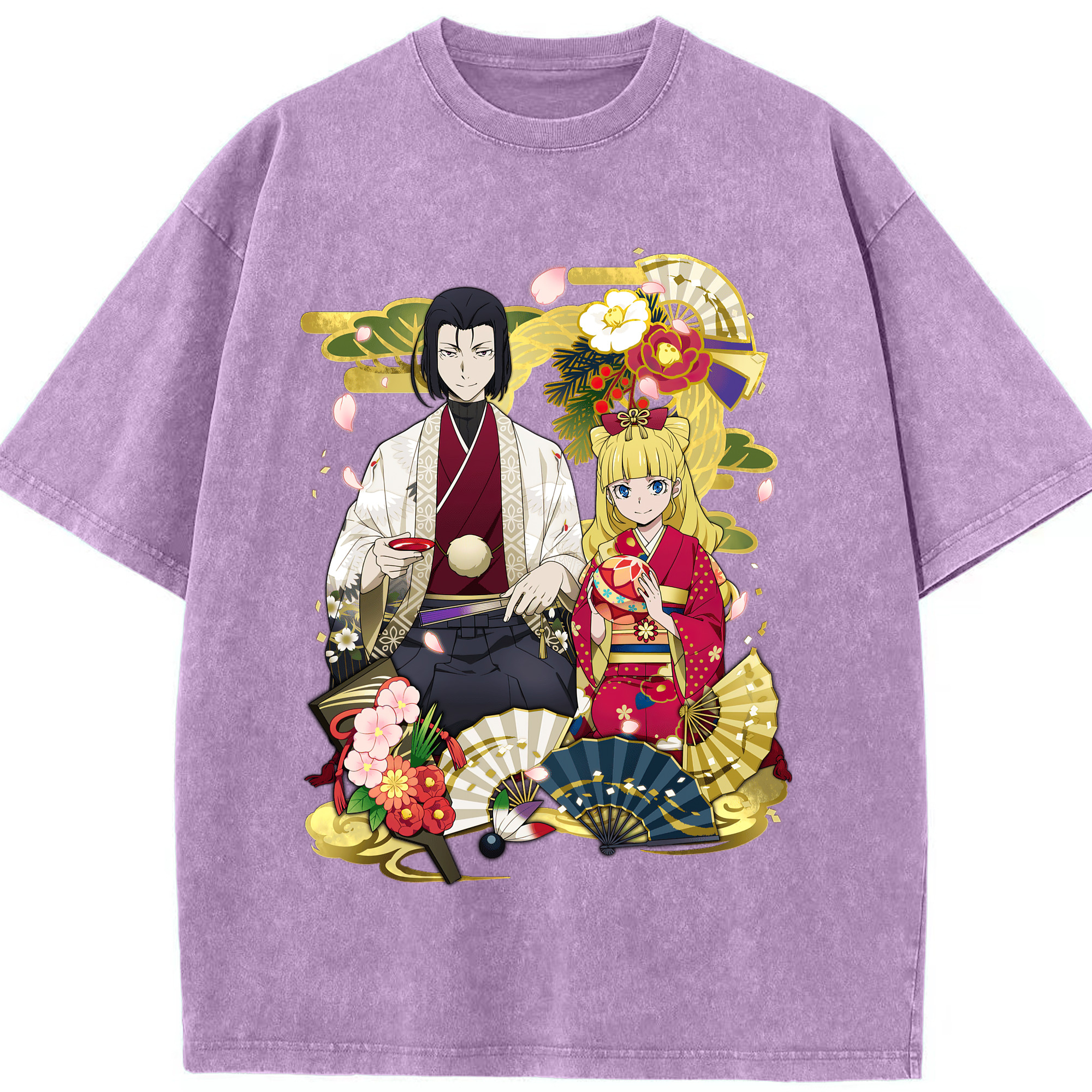 （画像用） 文豪ストレイドッグス Bungo Stray Dogs 綿100% ヴィンテージ風 半袖Tシャツ（フロントプリント）