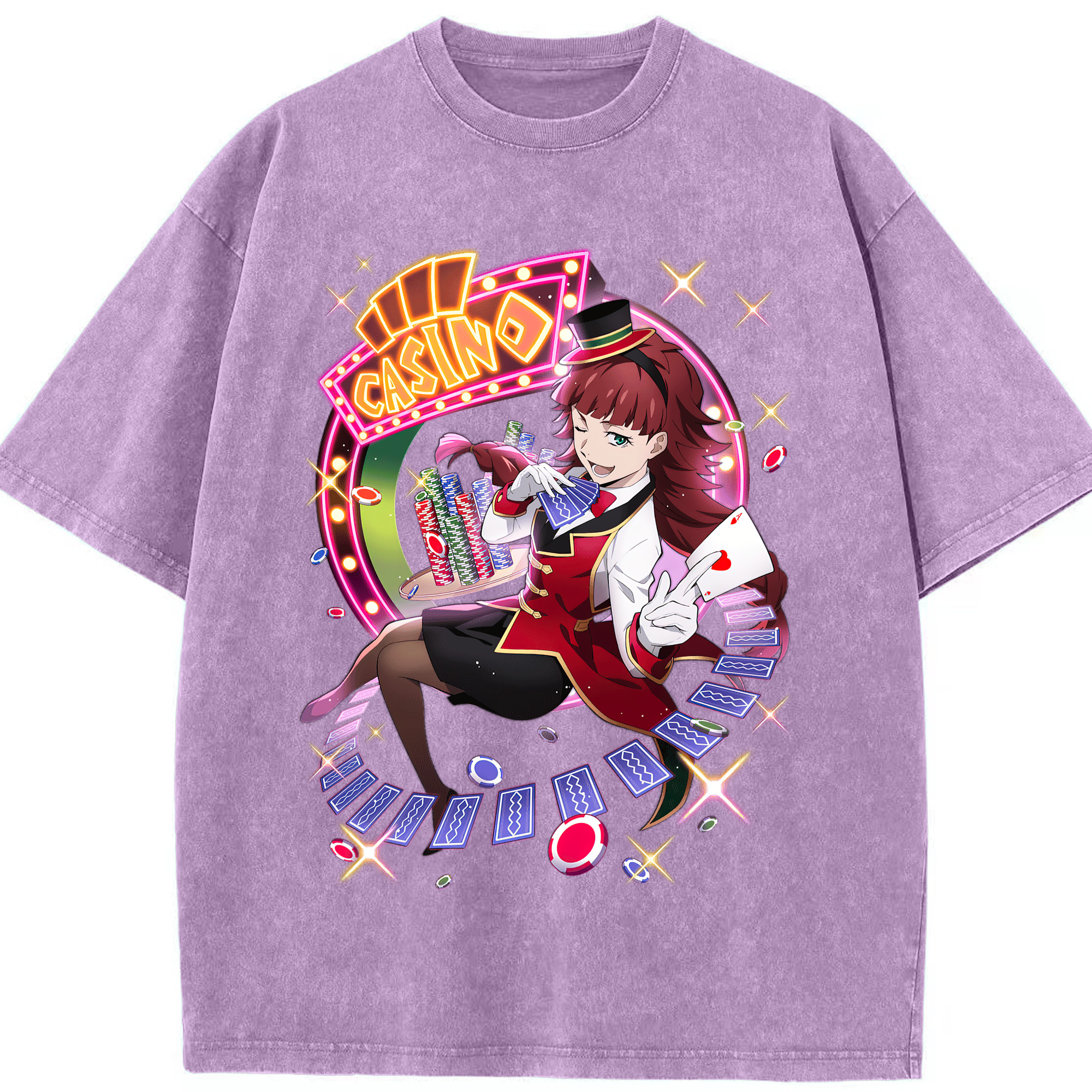 （画像用） 文豪ストレイドッグス Bungo Stray Dogs 綿100% ヴィンテージ風 半袖Tシャツ（フロントプリント）
