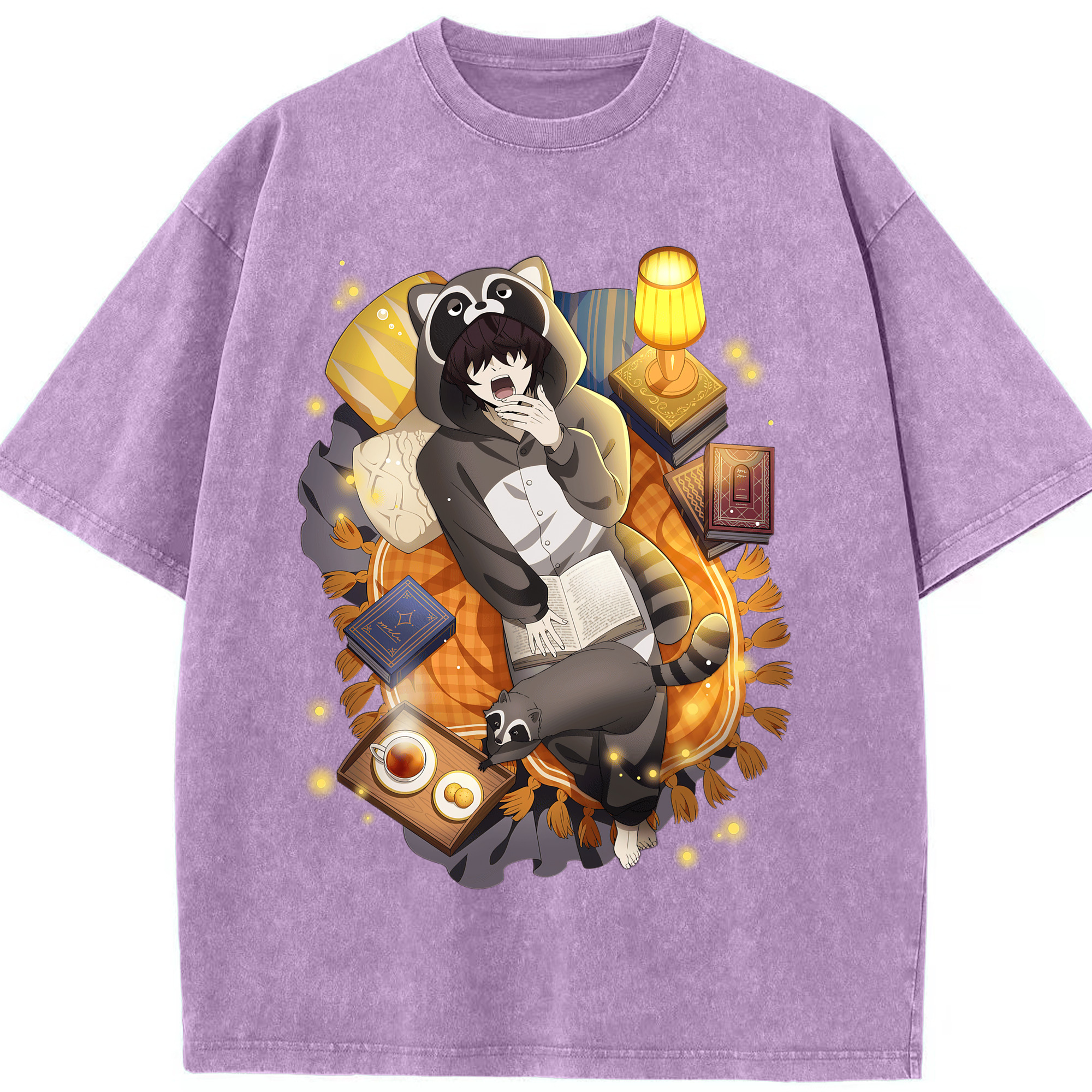 （画像用） 文豪ストレイドッグス Bungo Stray Dogs 綿100% ヴィンテージ風 半袖Tシャツ（フロントプリント）
