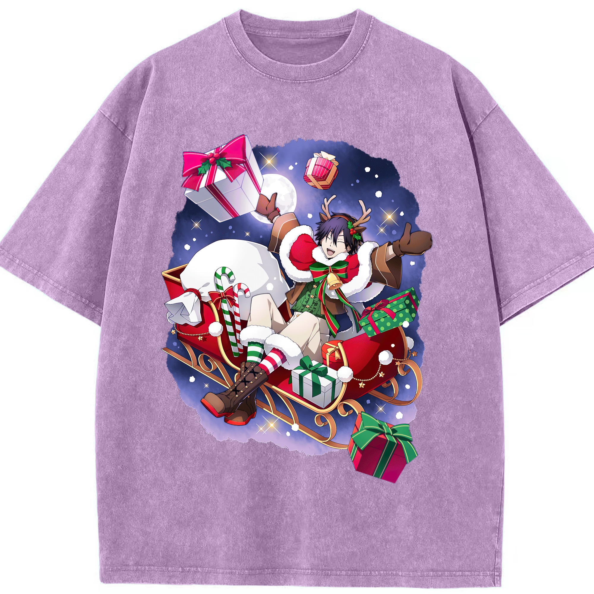 （画像用） 文豪ストレイドッグス Bungo Stray Dogs 綿100% ヴィンテージ風 半袖Tシャツ（フロントプリント）