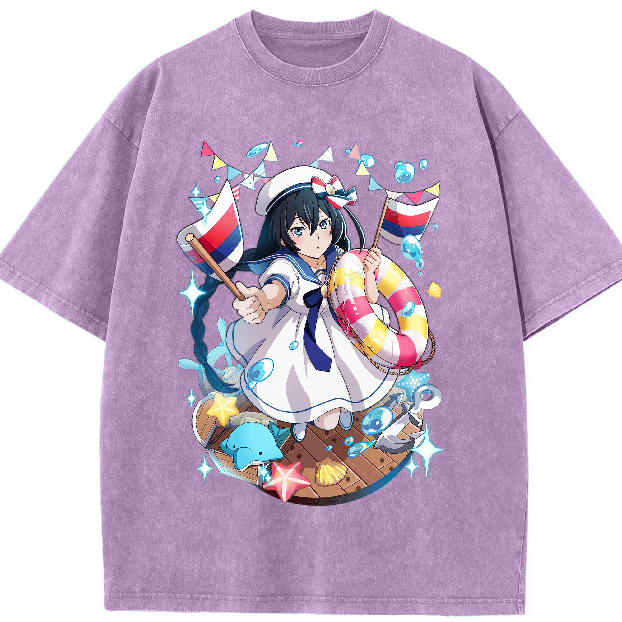 （画像用） 文豪ストレイドッグス Bungo Stray Dogs 綿100% ヴィンテージ風 半袖Tシャツ（フロントプリント）
