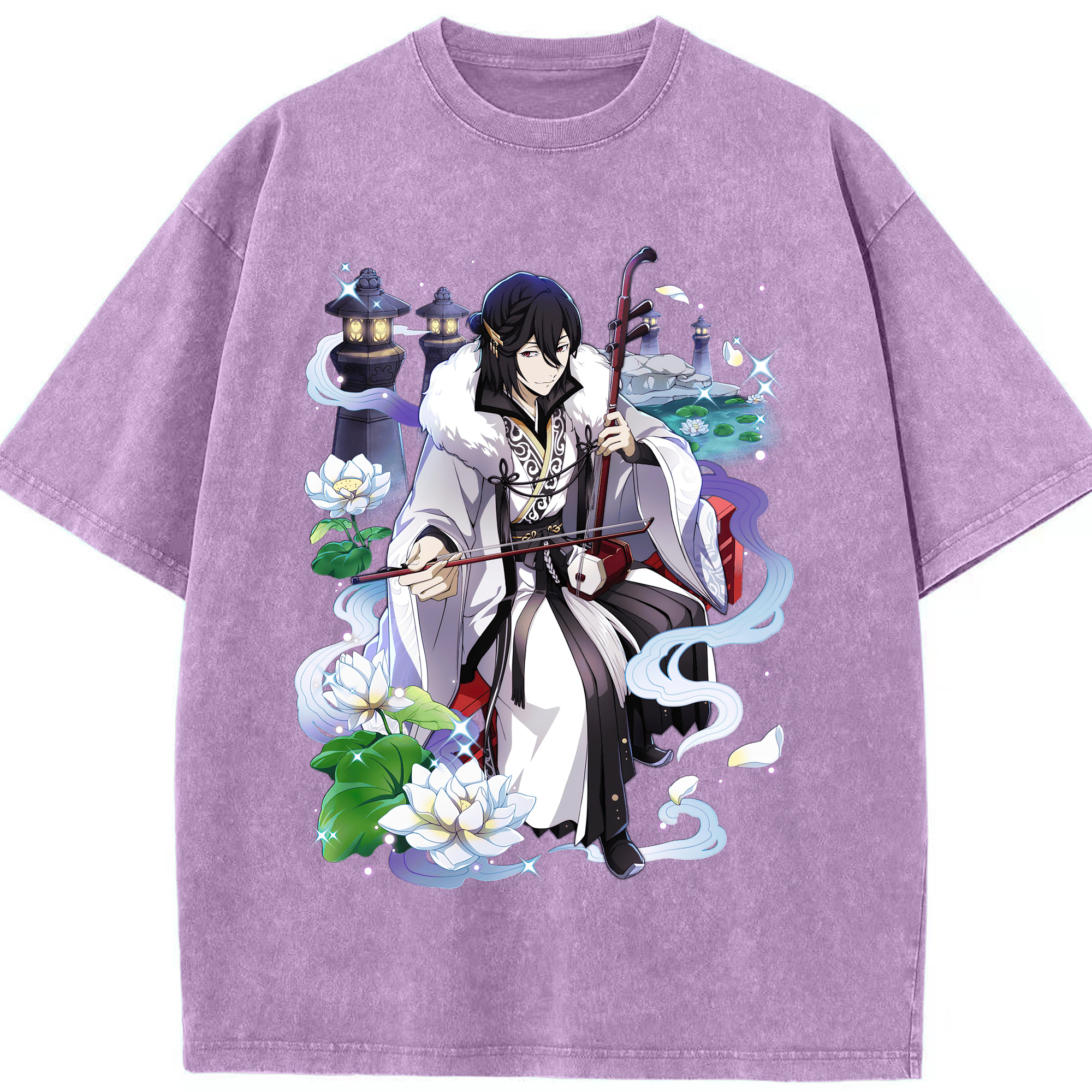 （画像用） 文豪ストレイドッグス Bungo Stray Dogs 綿100% ヴィンテージ風 半袖Tシャツ（フロントプリント）