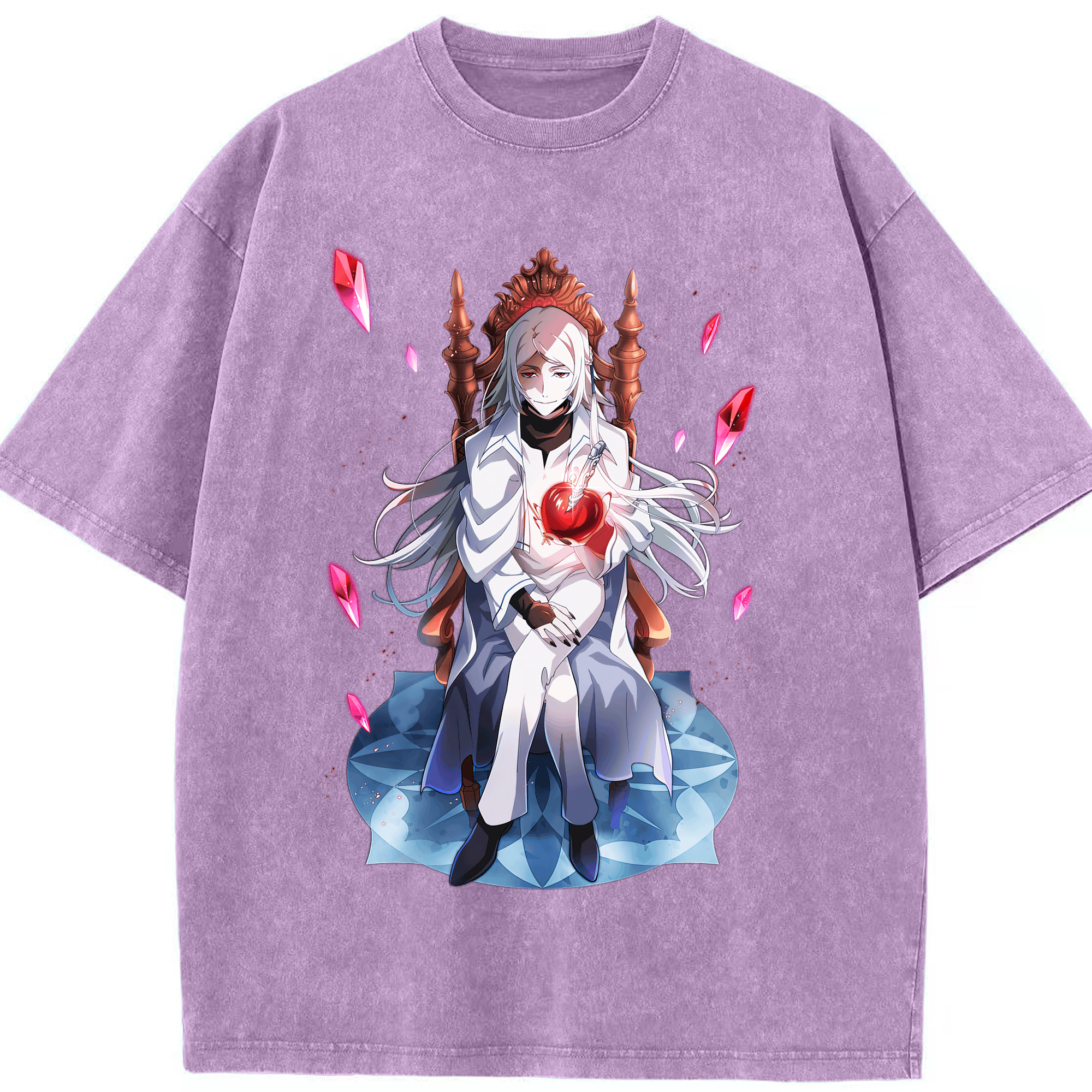 （画像用） 文豪ストレイドッグス Bungo Stray Dogs 綿100% ヴィンテージ風 半袖Tシャツ（フロントプリント）