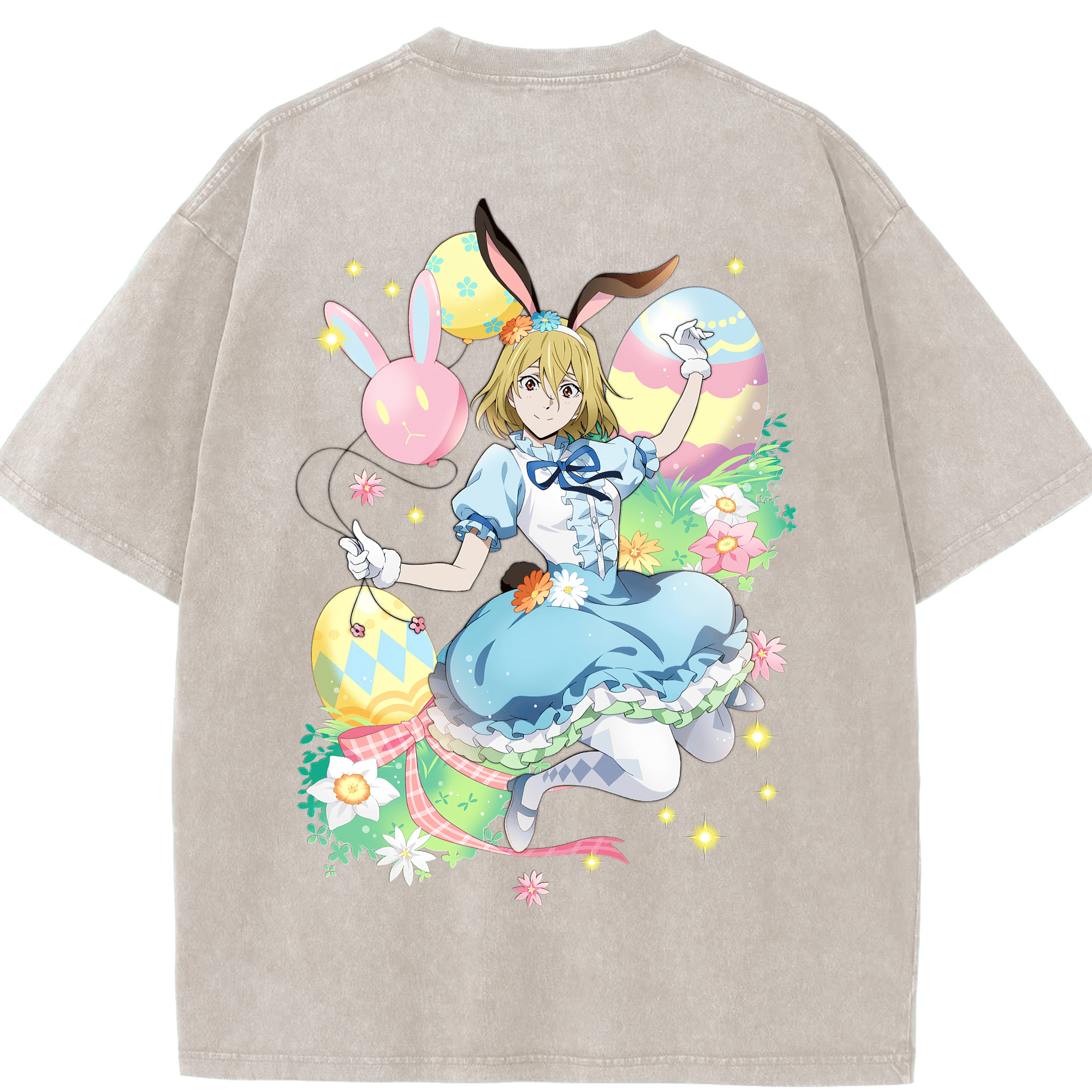 （画像用） 文豪ストレイドッグス Bungo Stray Dogs 綿100% ヴィンテージ風 半袖Tシャツ（背面プリント）