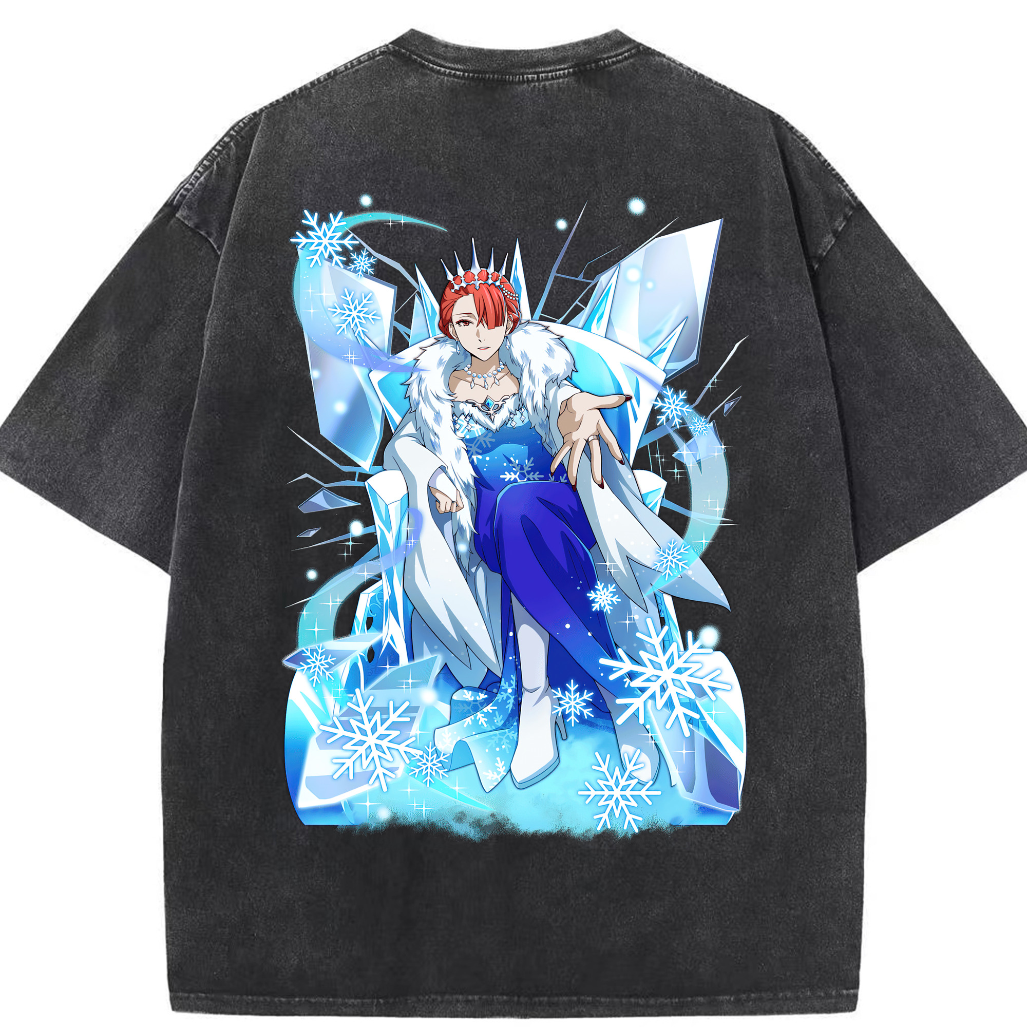 （画像用） 文豪ストレイドッグス Bungo Stray Dogs 綿100% ヴィンテージ風 半袖Tシャツ（背面プリント）