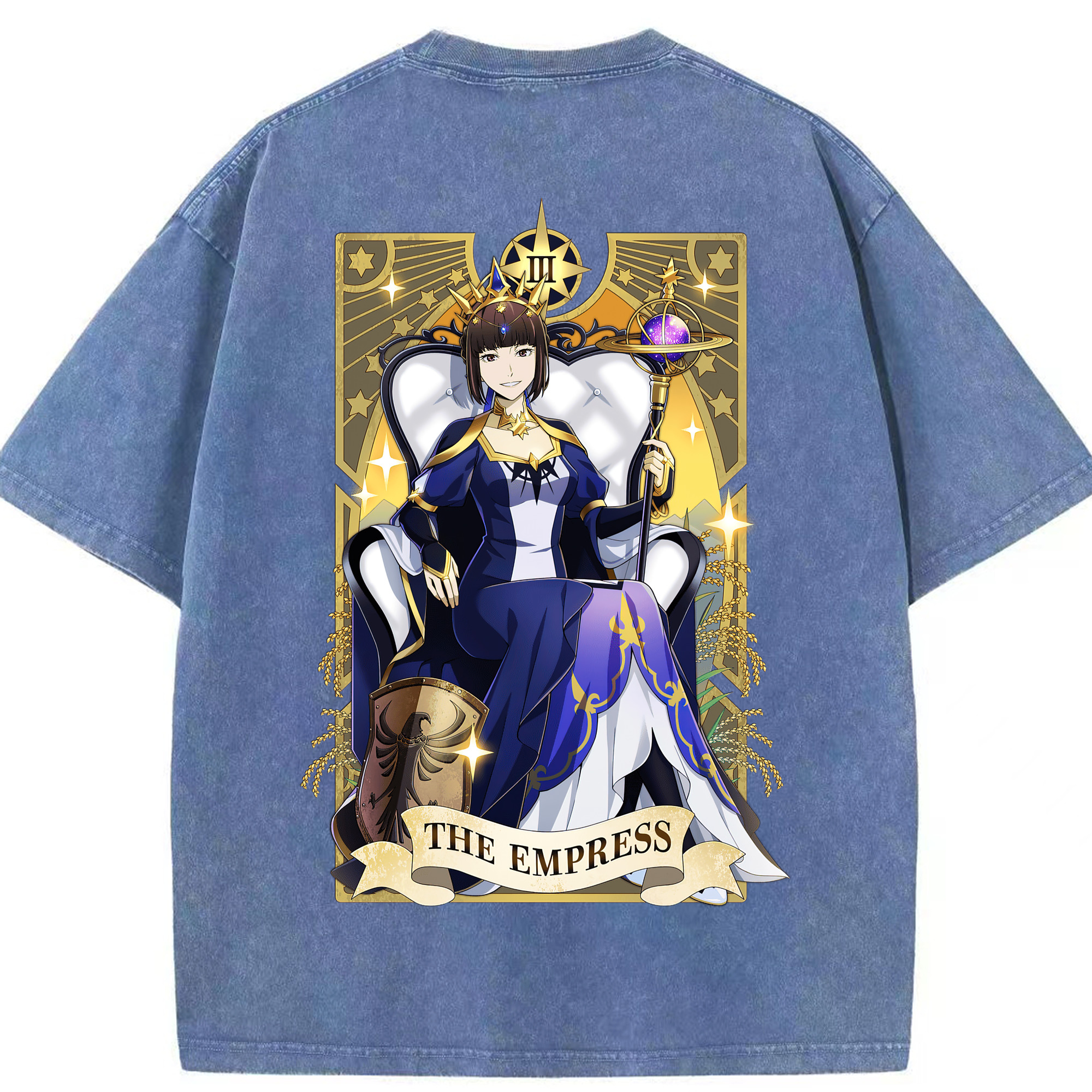 （画像用） 文豪ストレイドッグス Bungo Stray Dogs 綿100% ヴィンテージ風 半袖Tシャツ（背面プリント）