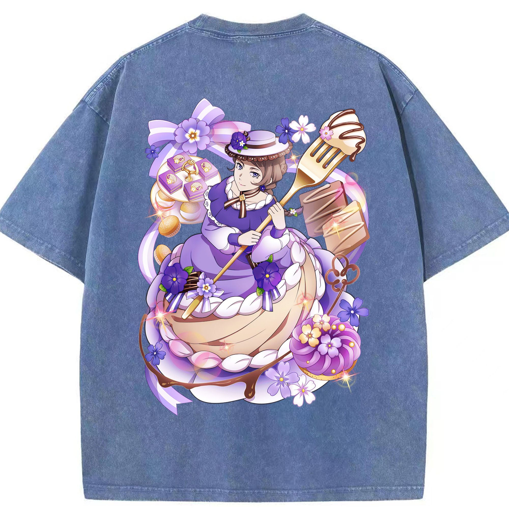 （画像用） 文豪ストレイドッグス Bungo Stray Dogs 綿100% ヴィンテージ風 半袖Tシャツ（背面プリント）