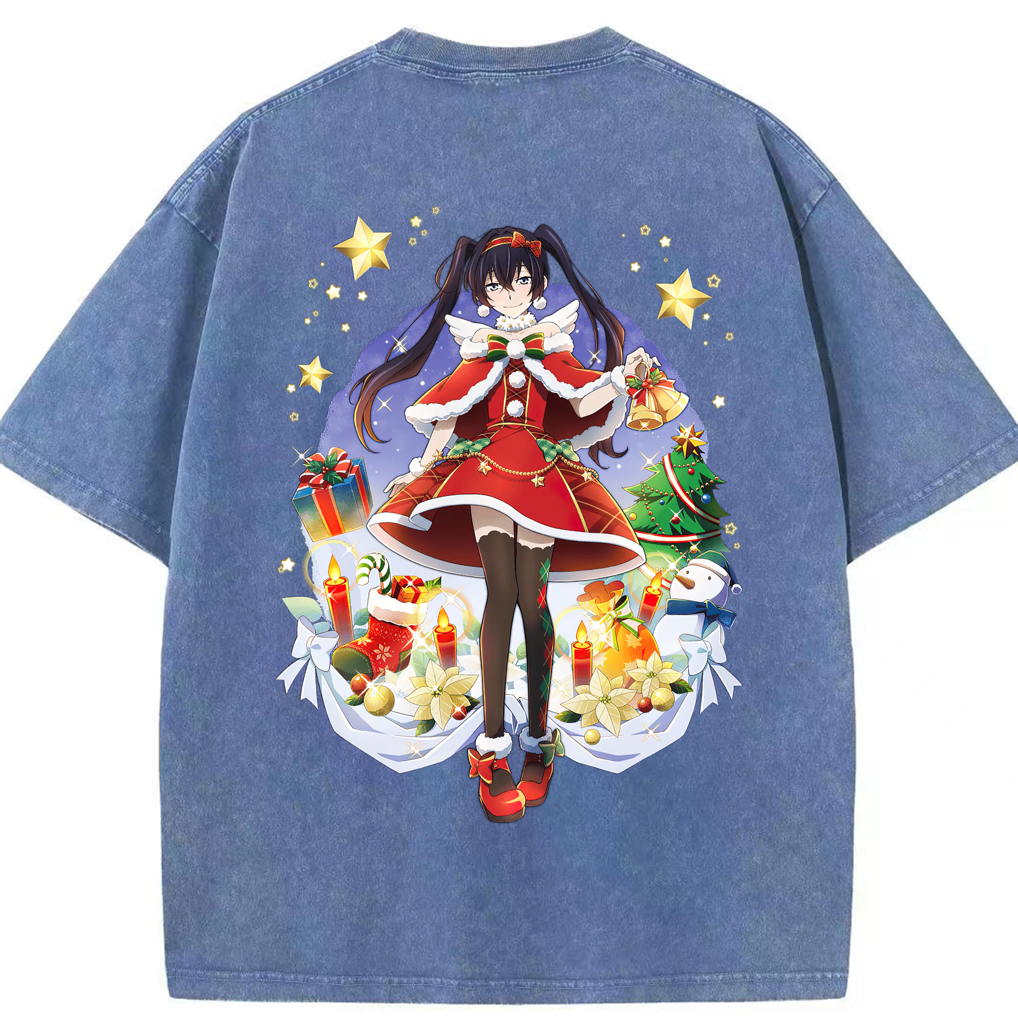 （画像用） 文豪ストレイドッグス Bungo Stray Dogs 綿100% ヴィンテージ風 半袖Tシャツ（背面プリント）