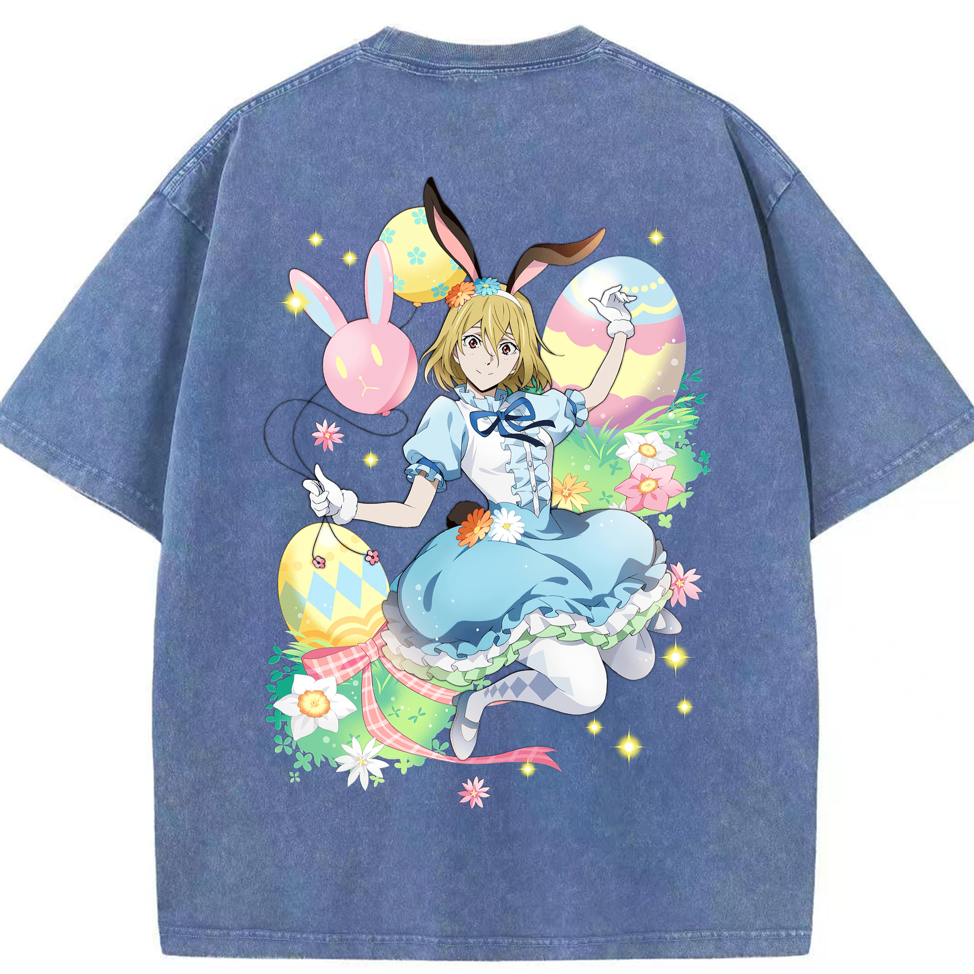 （画像用） 文豪ストレイドッグス Bungo Stray Dogs 綿100% ヴィンテージ風 半袖Tシャツ（背面プリント）