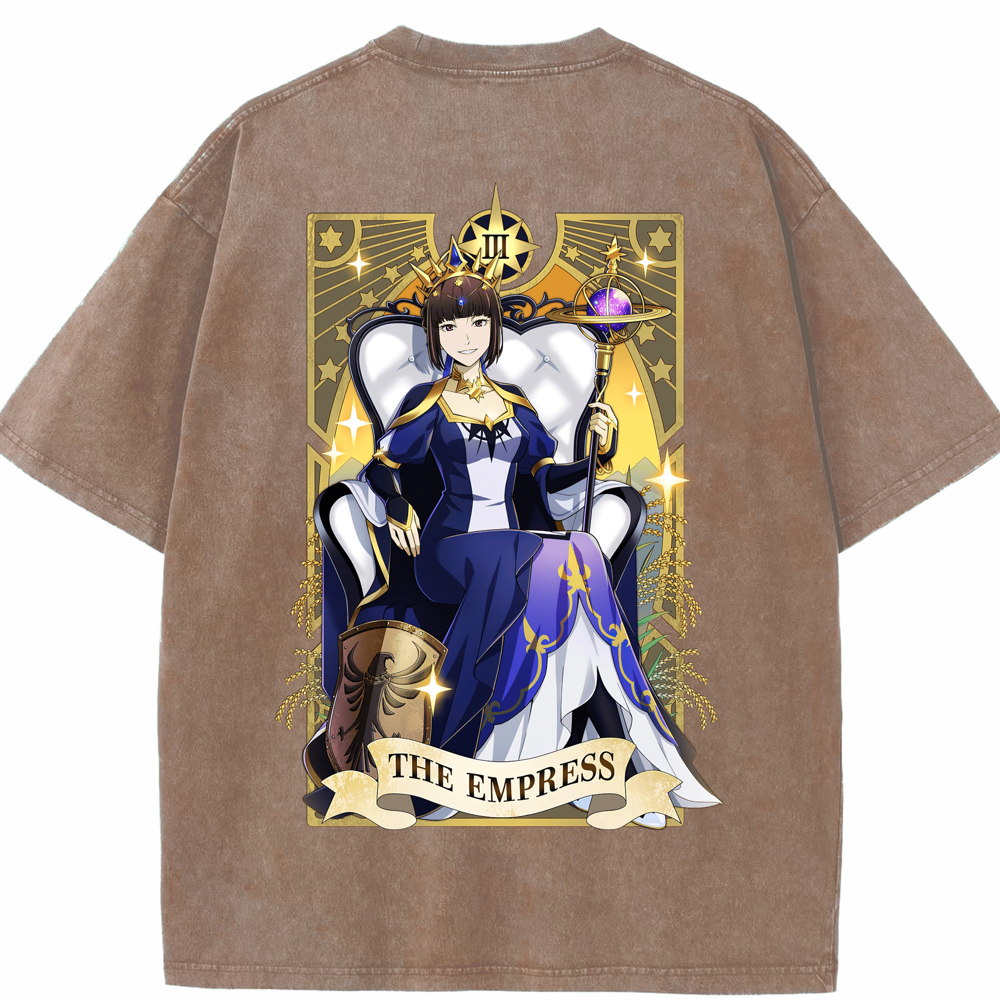 （画像用） 文豪ストレイドッグス Bungo Stray Dogs 綿100% ヴィンテージ風 半袖Tシャツ（背面プリント）