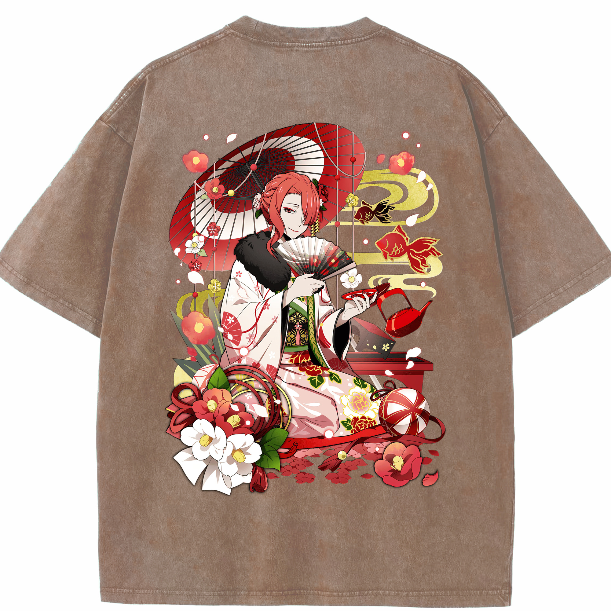 （画像用） 文豪ストレイドッグス Bungo Stray Dogs 綿100% ヴィンテージ風 半袖Tシャツ（背面プリント）