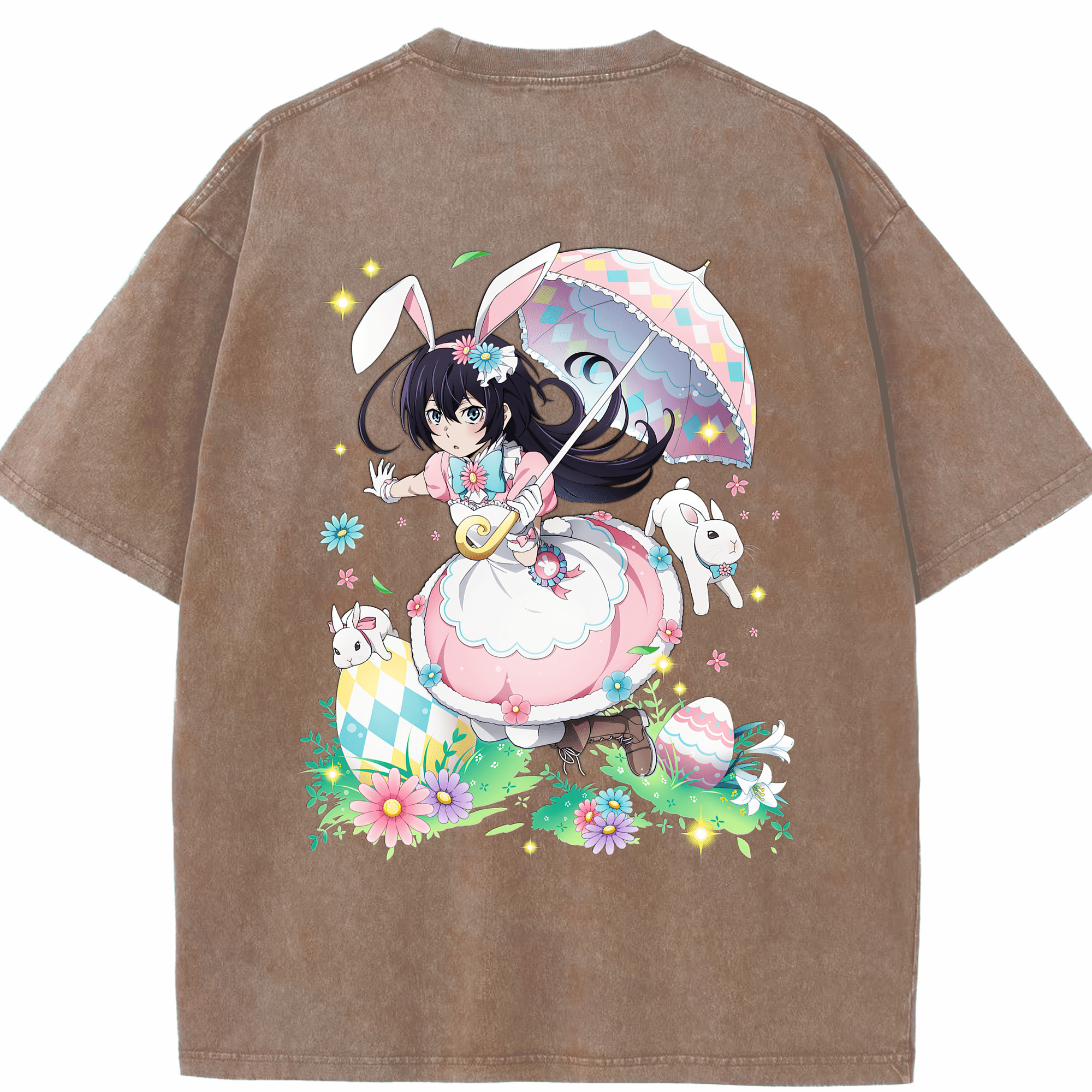 （画像用） 文豪ストレイドッグス Bungo Stray Dogs 綿100% ヴィンテージ風 半袖Tシャツ（背面プリント）