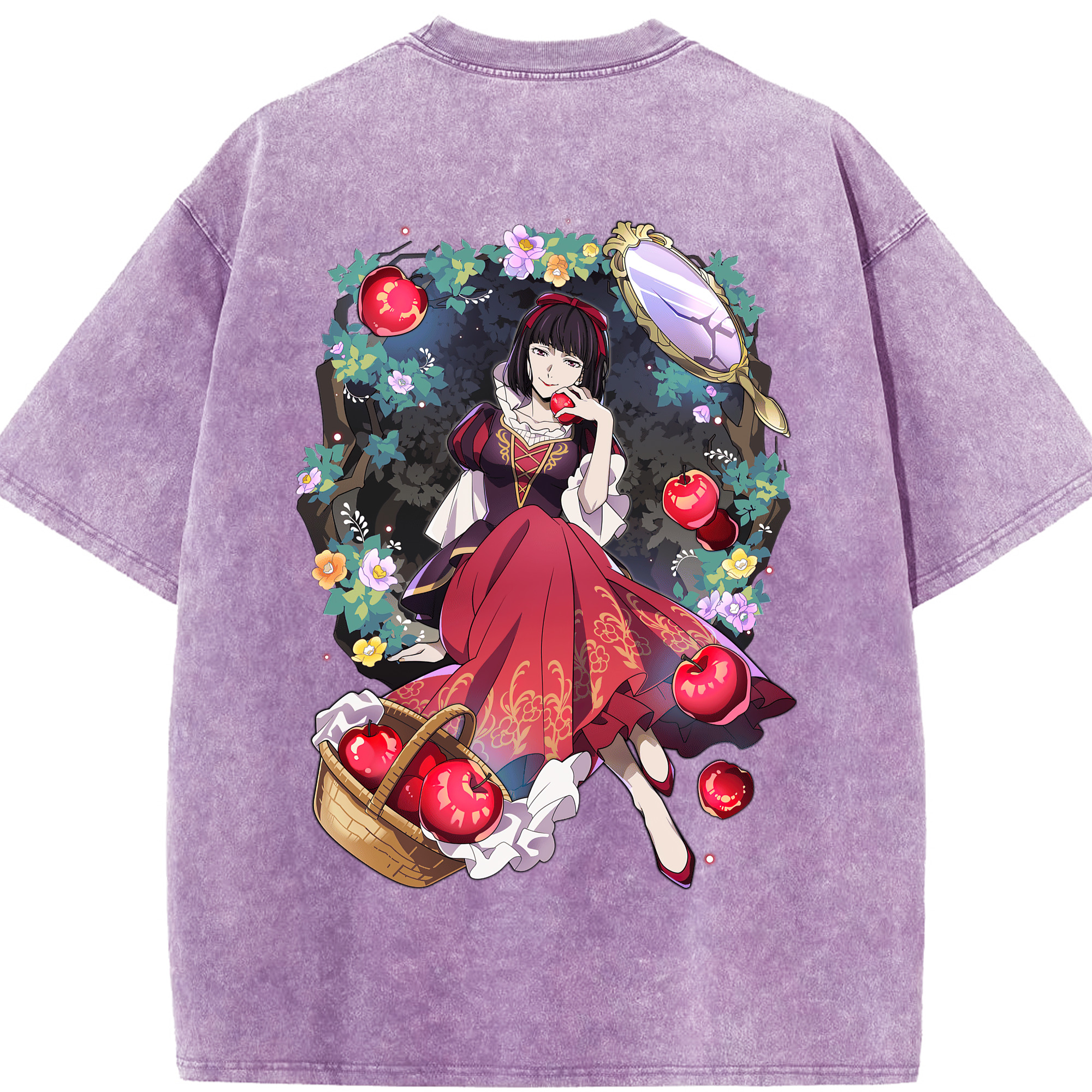 （画像用） 文豪ストレイドッグス Bungo Stray Dogs 綿100% ヴィンテージ風 半袖Tシャツ（背面プリント）