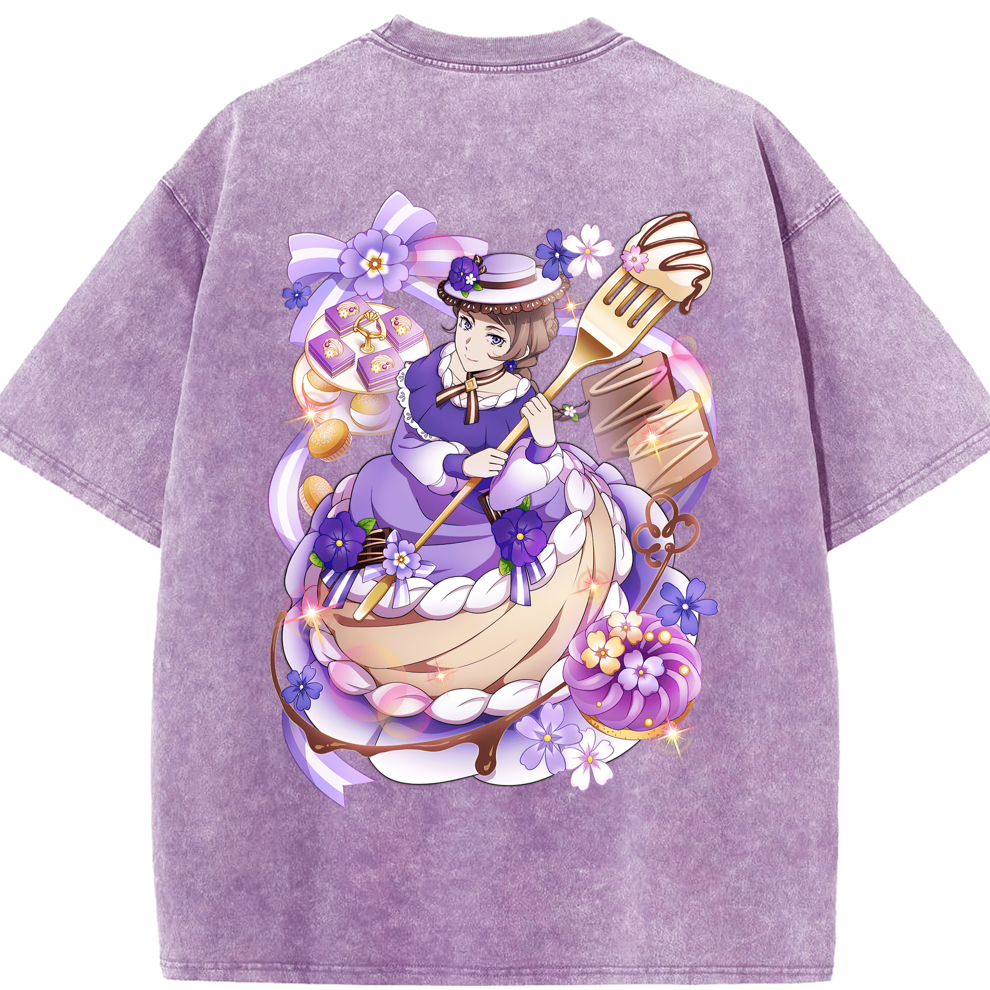 （画像用） 文豪ストレイドッグス Bungo Stray Dogs 綿100% ヴィンテージ風 半袖Tシャツ（背面プリント）