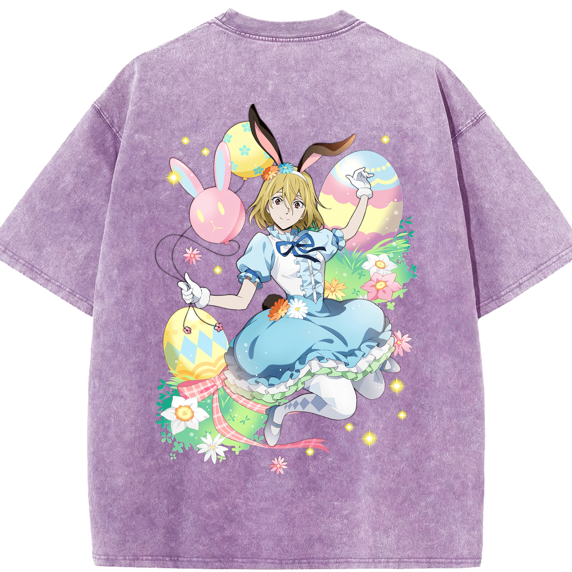 （画像用） 文豪ストレイドッグス Bungo Stray Dogs 綿100% ヴィンテージ風 半袖Tシャツ（背面プリント）