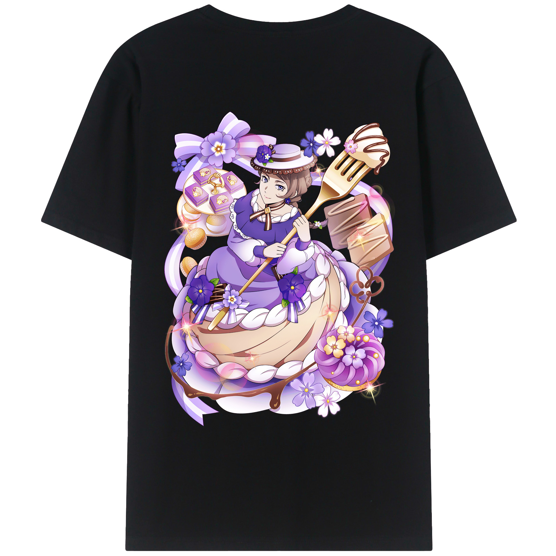 （画像用） 文豪ストレイドッグス Bungo Stray Dogs 綿100％ メンズ半袖Tシャツ（バックプリント） 通気性