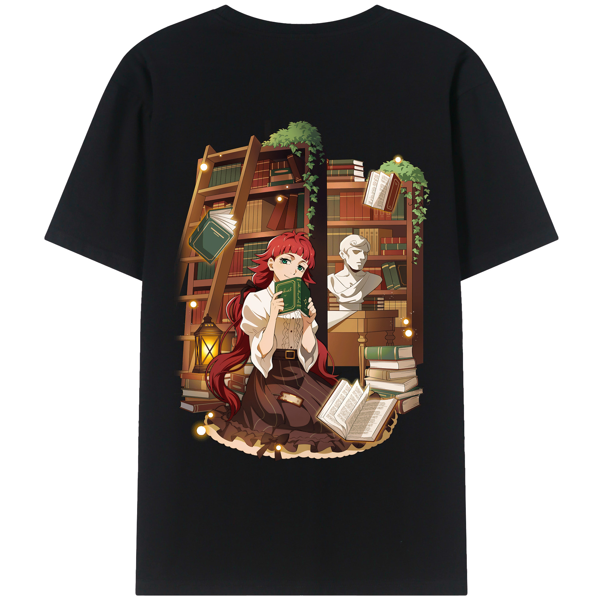 （画像用） 文豪ストレイドッグス Bungo Stray Dogs 綿100％ メンズ半袖Tシャツ（バックプリント） 通気性
