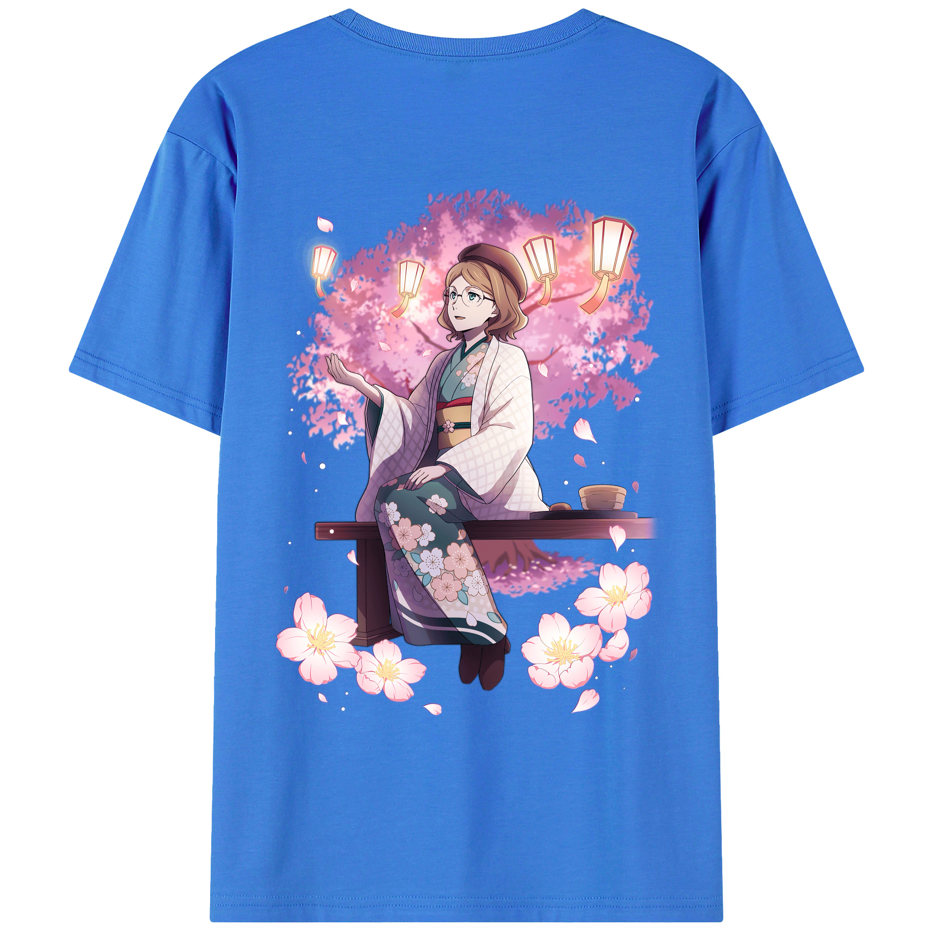 （画像用） 文豪ストレイドッグス Bungo Stray Dogs 綿100％ メンズ半袖Tシャツ（バックプリント） 通気性