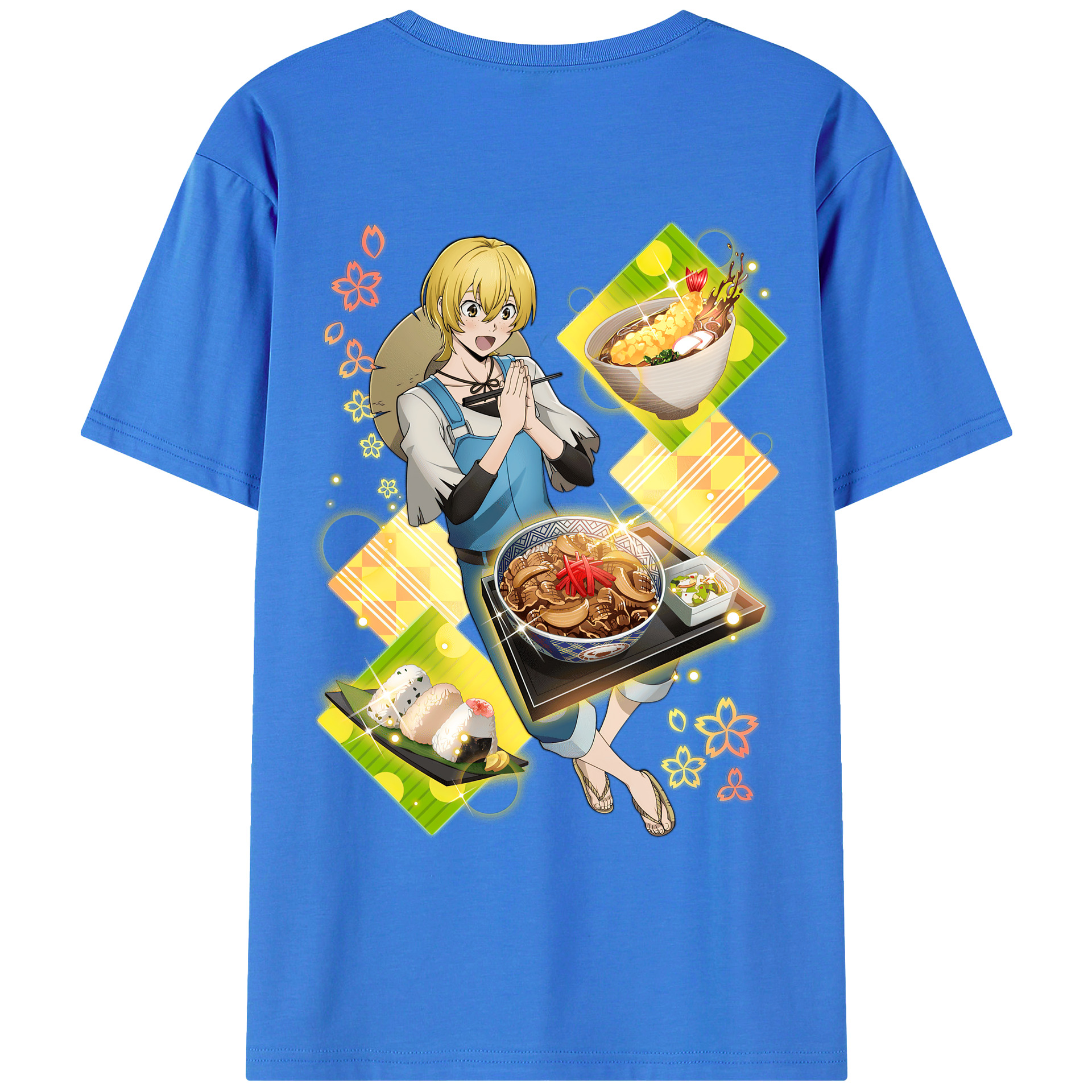 （画像用） 文豪ストレイドッグス Bungo Stray Dogs 綿100％ メンズ半袖Tシャツ（バックプリント） 通気性