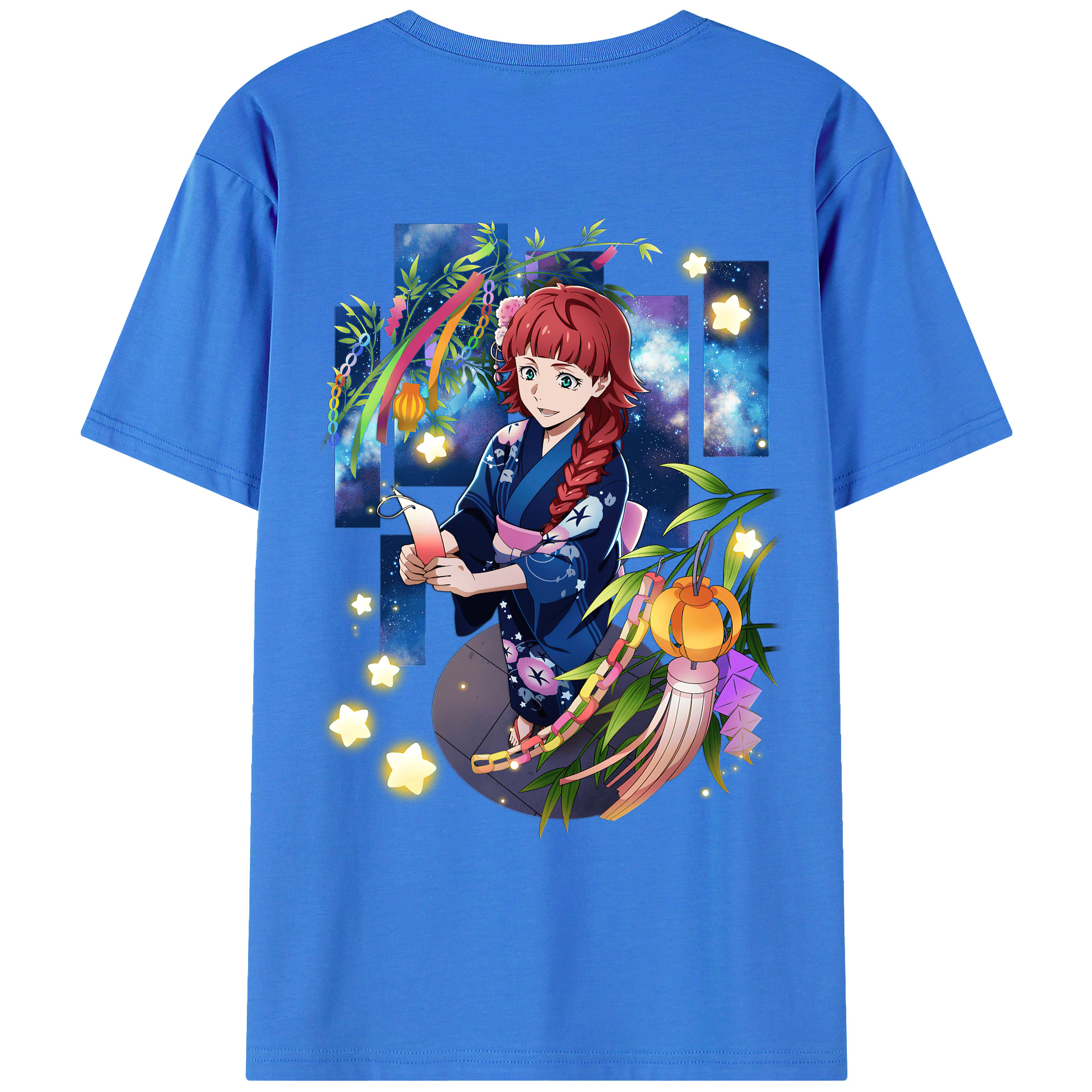 （画像用） 文豪ストレイドッグス Bungo Stray Dogs 綿100％ メンズ半袖Tシャツ（バックプリント） 通気性