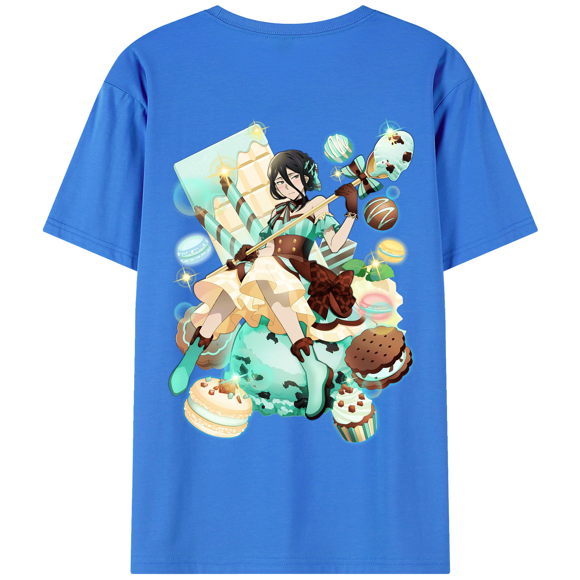 （画像用） 文豪ストレイドッグス Bungo Stray Dogs 綿100％ メンズ半袖Tシャツ（バックプリント） 通気性