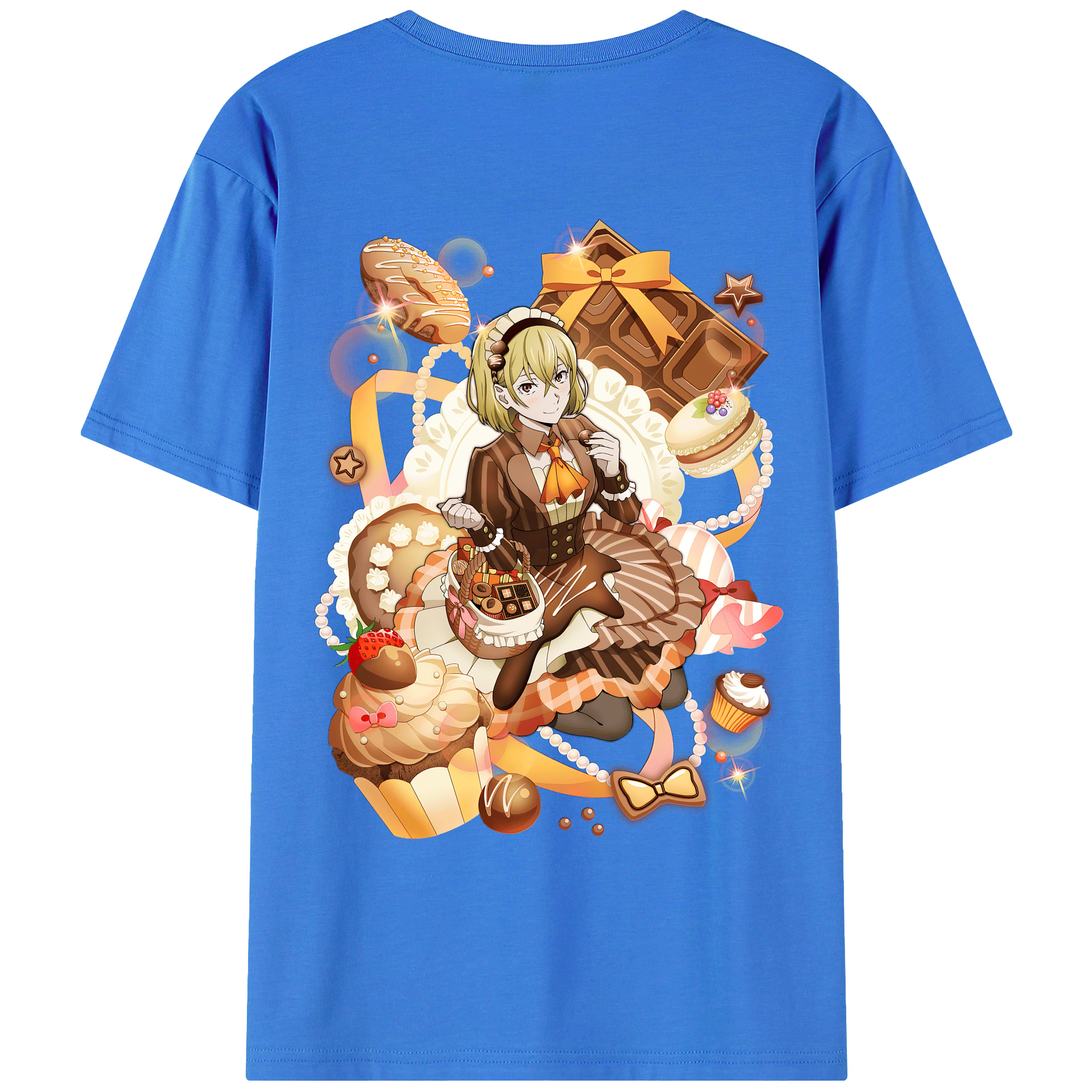 （画像用） 文豪ストレイドッグス Bungo Stray Dogs 綿100％ メンズ半袖Tシャツ（バックプリント） 通気性
