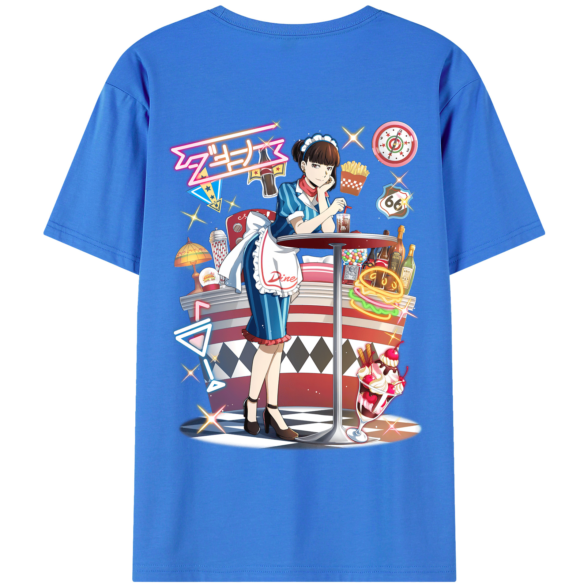 （画像用） 文豪ストレイドッグス Bungo Stray Dogs 綿100％ メンズ半袖Tシャツ（バックプリント） 通気性