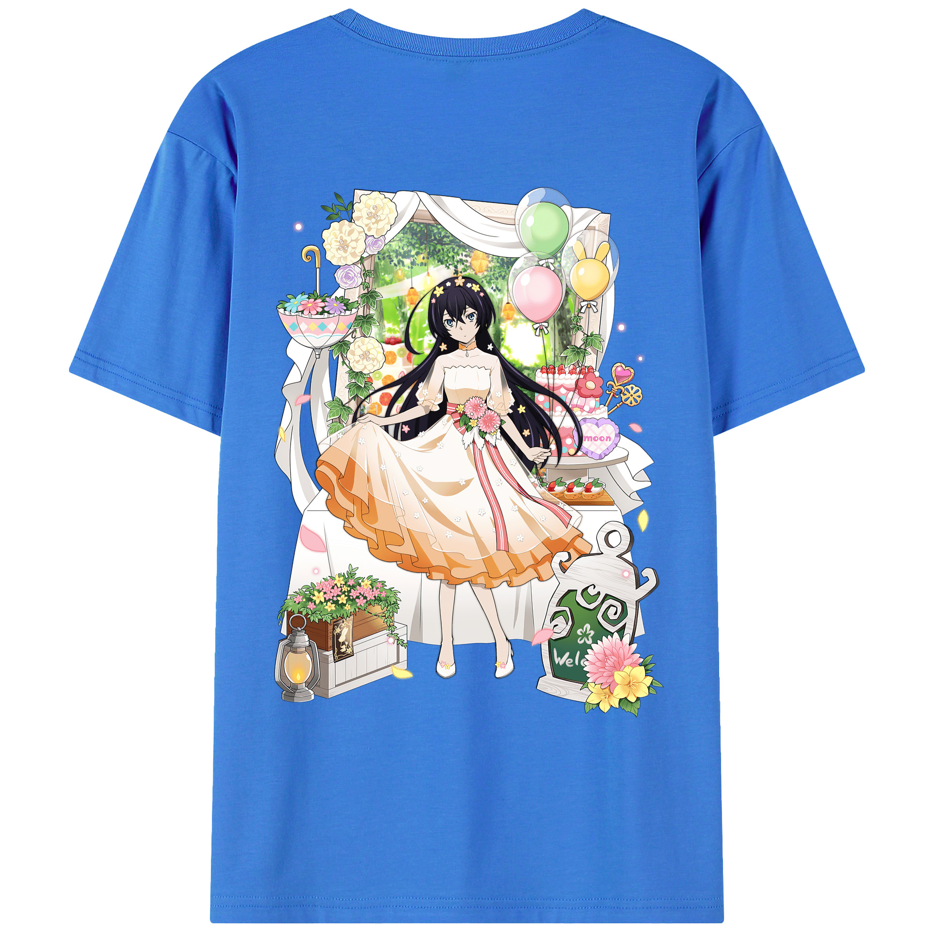 文豪ストレイドッグス Bungo Stray Dogs 綿100％ メンズ半袖Tシャツ（バックプリント） 通気性