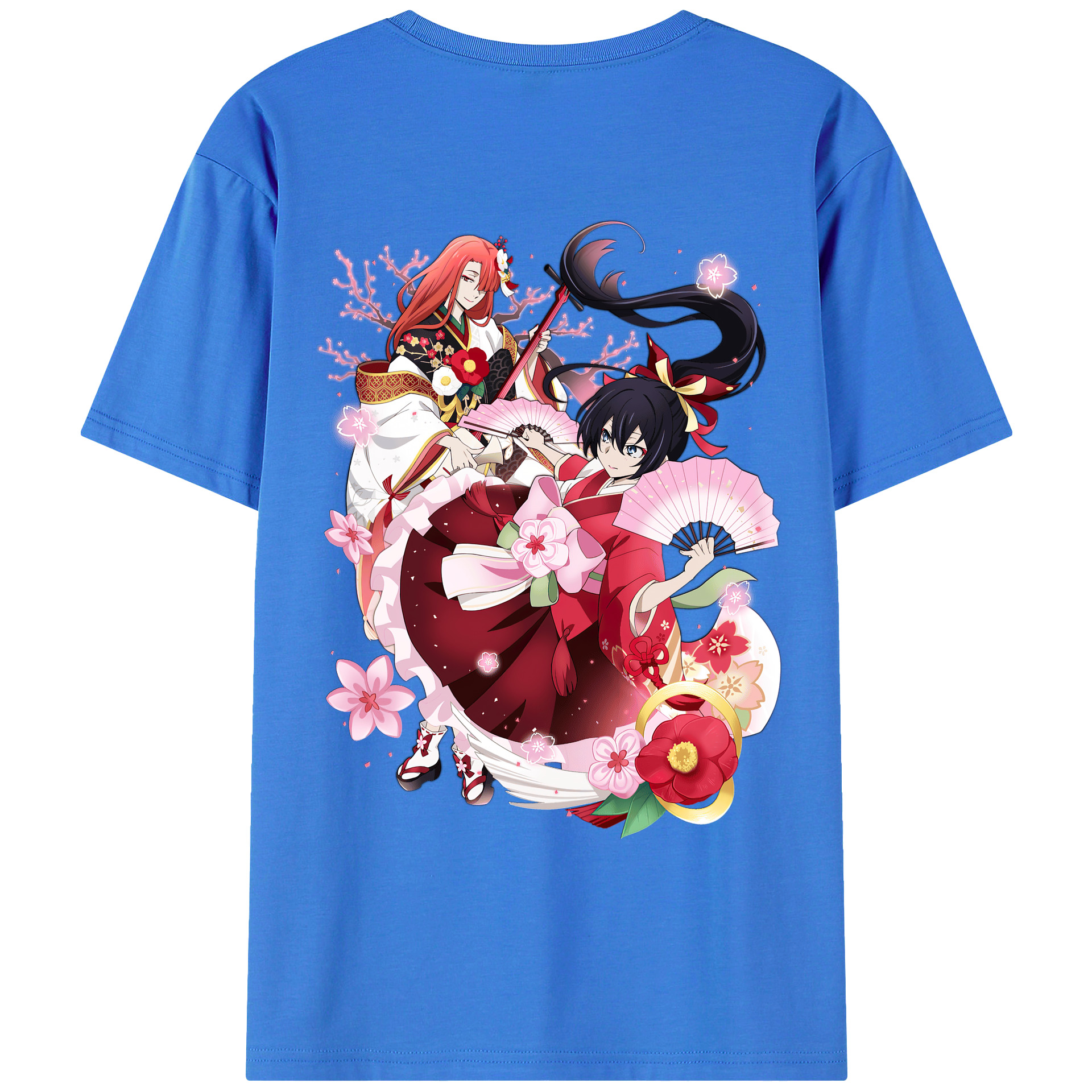 文豪ストレイドッグス Bungo Stray Dogs 綿100％ メンズ半袖Tシャツ（バックプリント） 通気性