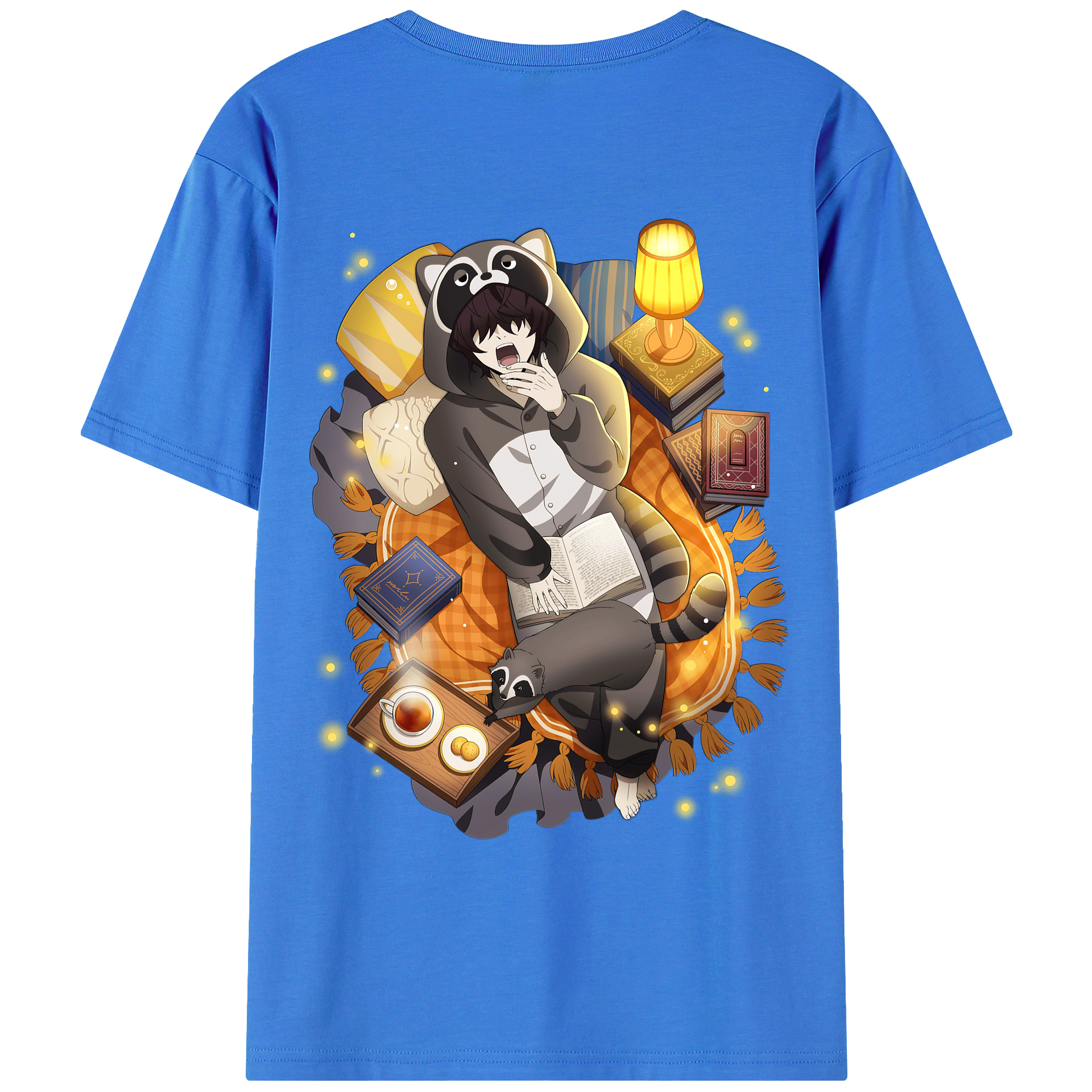 （画像用） 文豪ストレイドッグス Bungo Stray Dogs 綿100％ メンズ半袖Tシャツ（バックプリント） 通気性