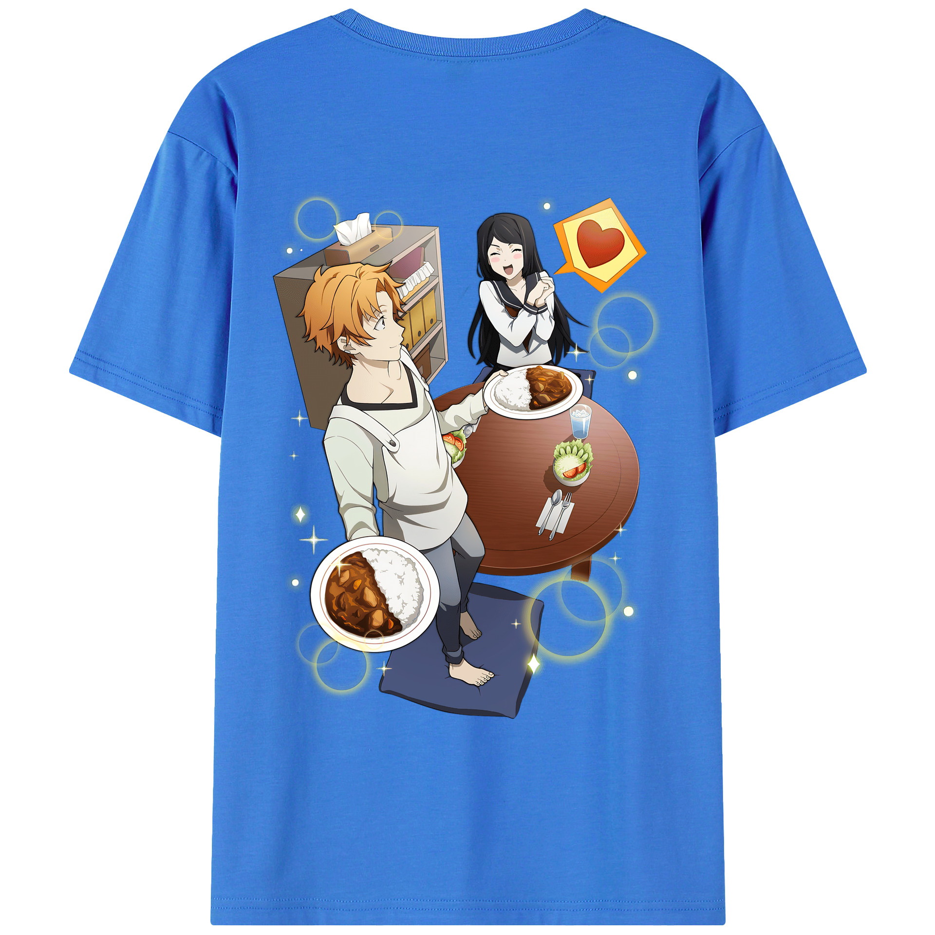 （画像用） 文豪ストレイドッグス Bungo Stray Dogs 綿100％ メンズ半袖Tシャツ（バックプリント） 通気性