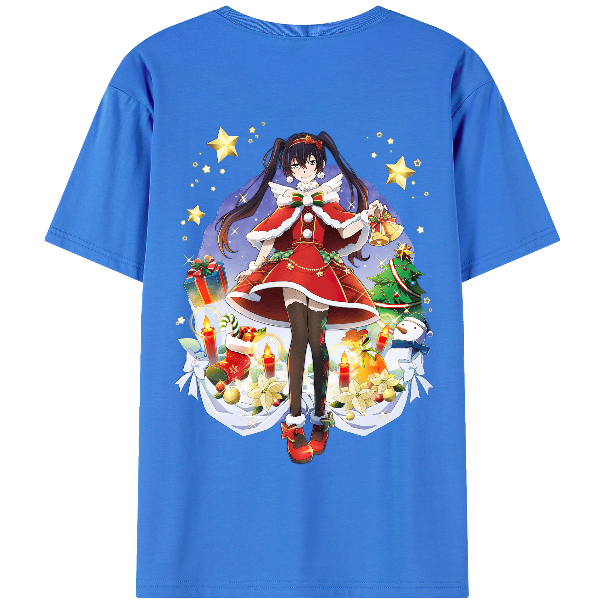 （画像用） 文豪ストレイドッグス Bungo Stray Dogs 綿100％ メンズ半袖Tシャツ（バックプリント） 通気性