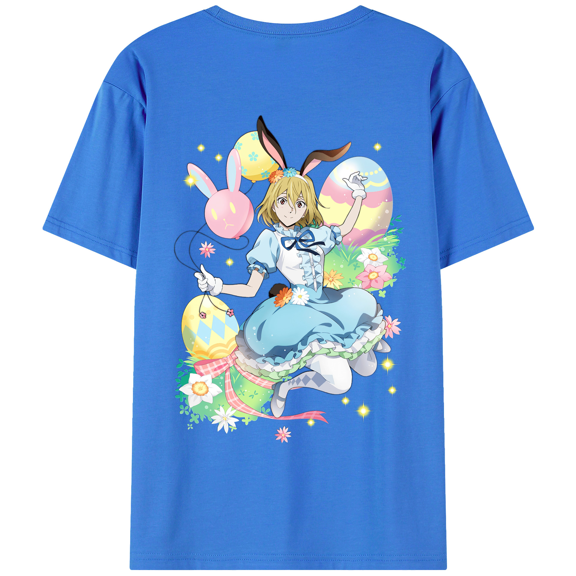 （画像用） 文豪ストレイドッグス Bungo Stray Dogs 綿100％ メンズ半袖Tシャツ（バックプリント） 通気性