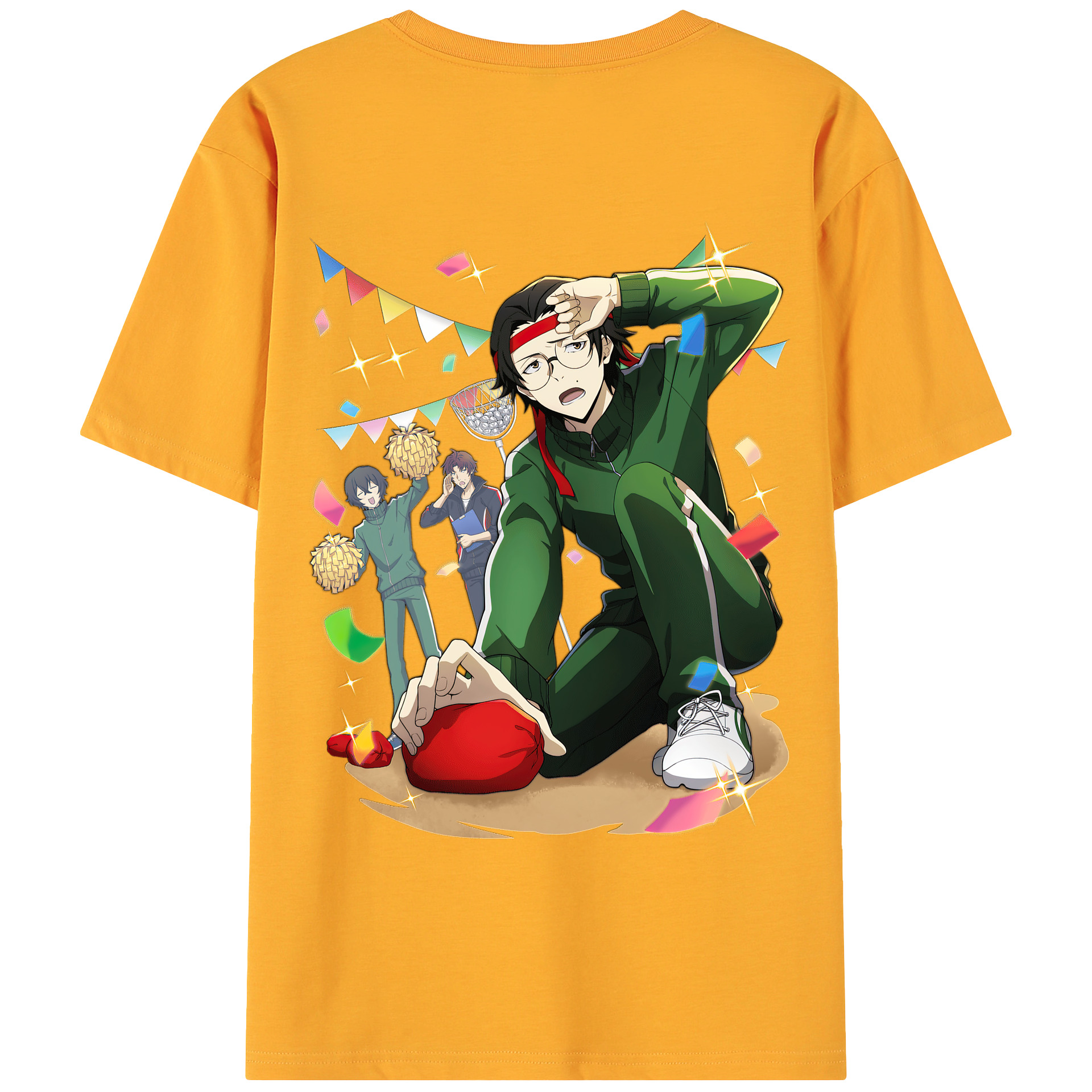 （画像用） 文豪ストレイドッグス Bungo Stray Dogs 綿100％ メンズ半袖Tシャツ（バックプリント） 通気性