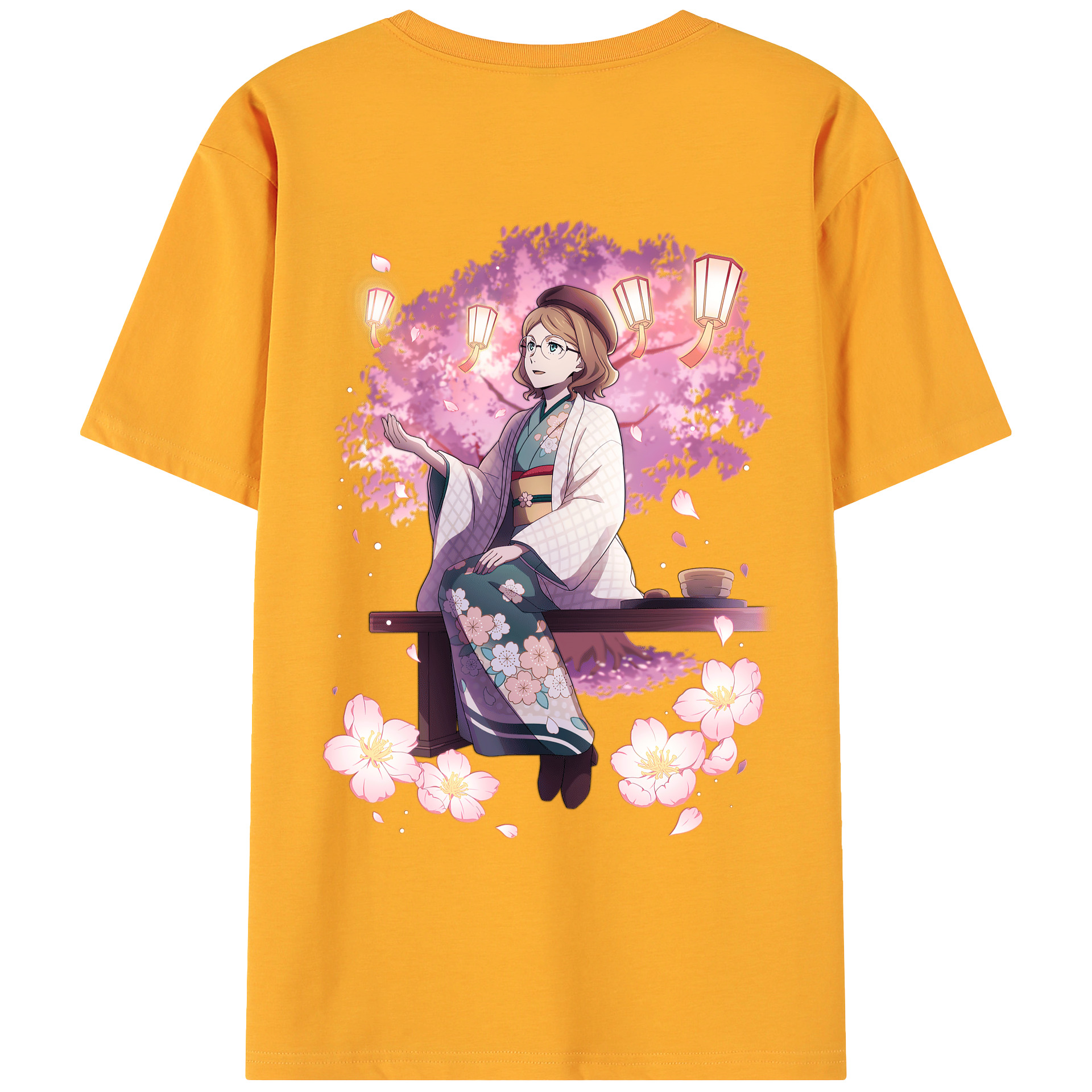 （画像用） 文豪ストレイドッグス Bungo Stray Dogs 綿100％ メンズ半袖Tシャツ（バックプリント） 通気性
