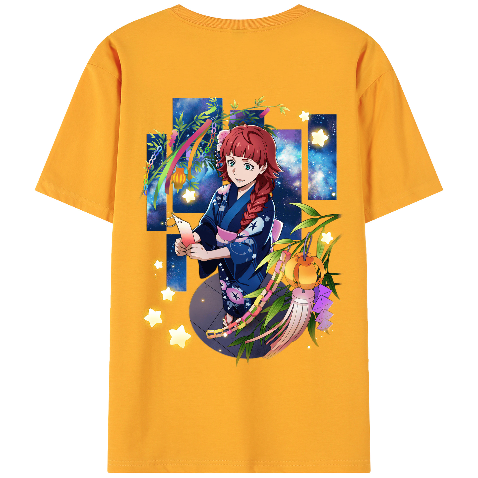 （画像用） 文豪ストレイドッグス Bungo Stray Dogs 綿100％ メンズ半袖Tシャツ（バックプリント） 通気性