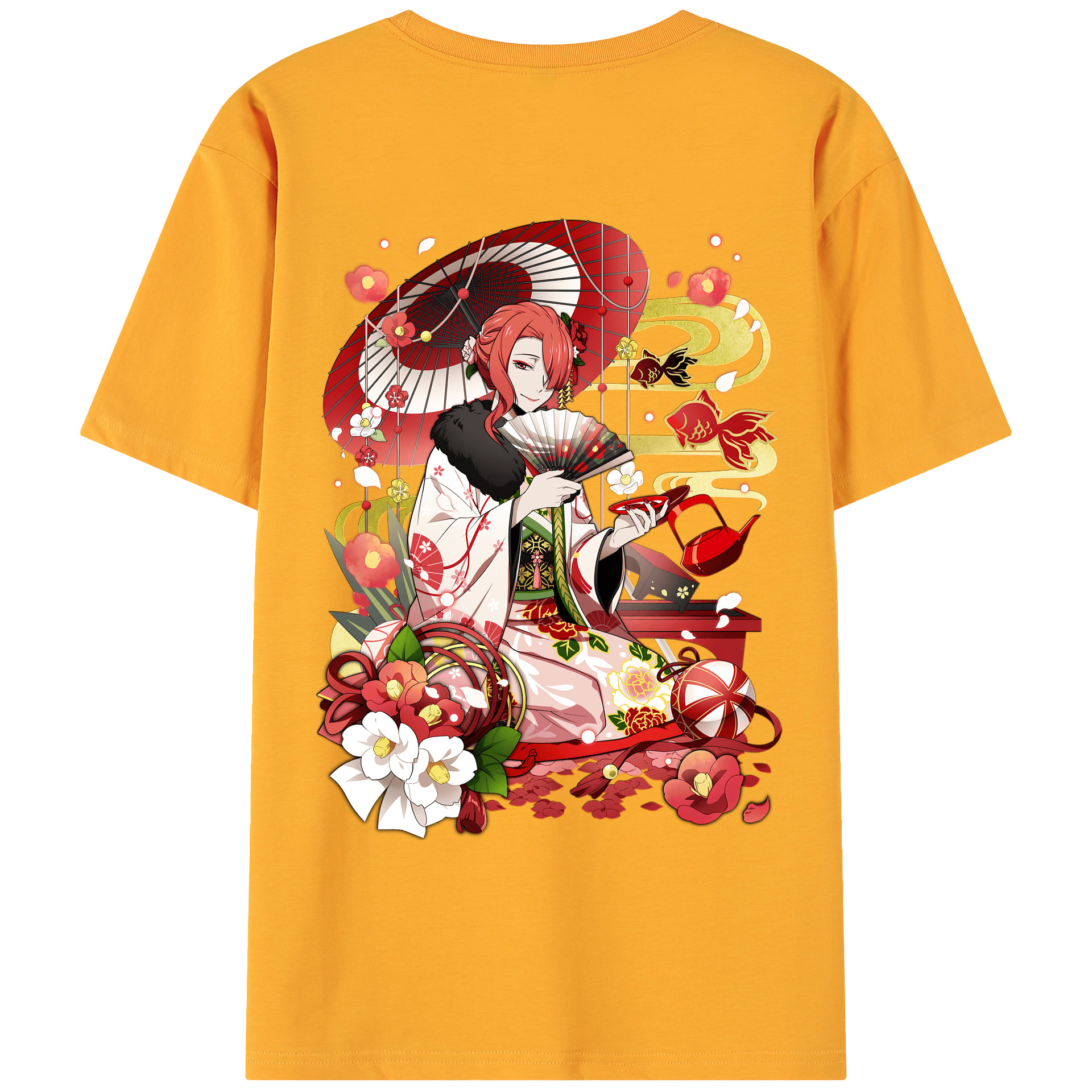 （画像用） 文豪ストレイドッグス Bungo Stray Dogs 綿100％ メンズ半袖Tシャツ（バックプリント） 通気性
