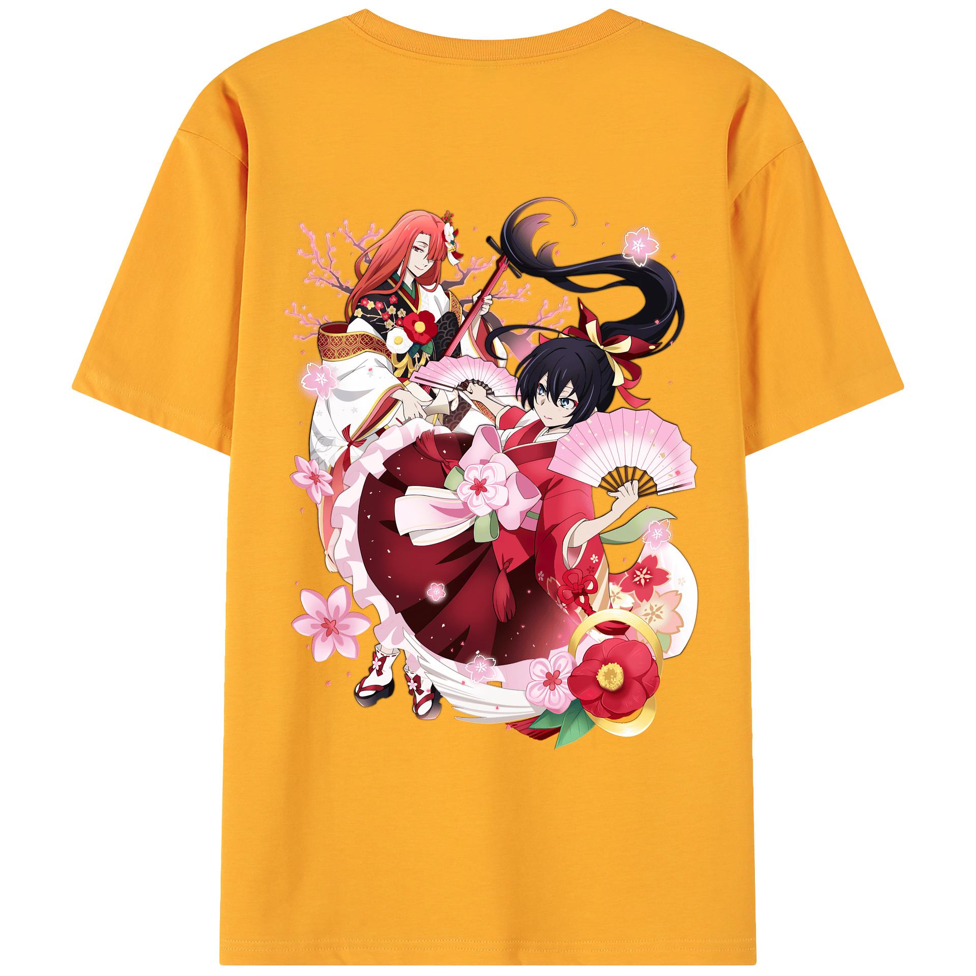 文豪ストレイドッグス Bungo Stray Dogs 綿100％ メンズ半袖Tシャツ（バックプリント） 通気性