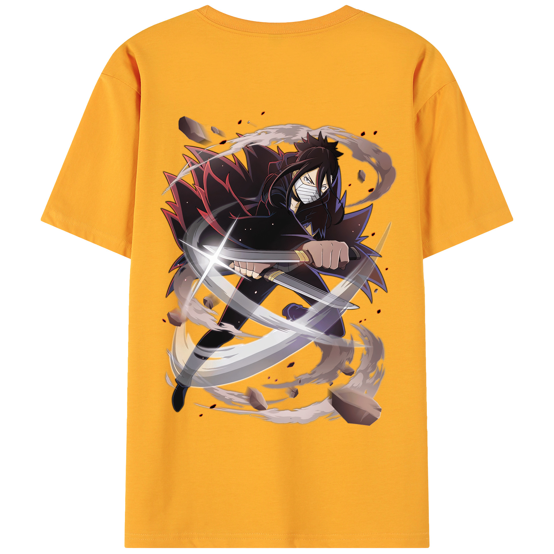 （画像用） 文豪ストレイドッグス Bungo Stray Dogs 綿100％ メンズ半袖Tシャツ（バックプリント） 通気性