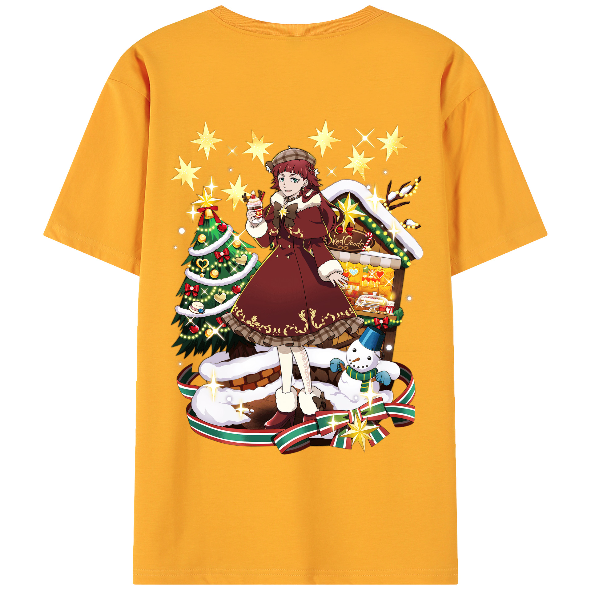 （画像用） 文豪ストレイドッグス Bungo Stray Dogs 綿100％ メンズ半袖Tシャツ（バックプリント） 通気性
