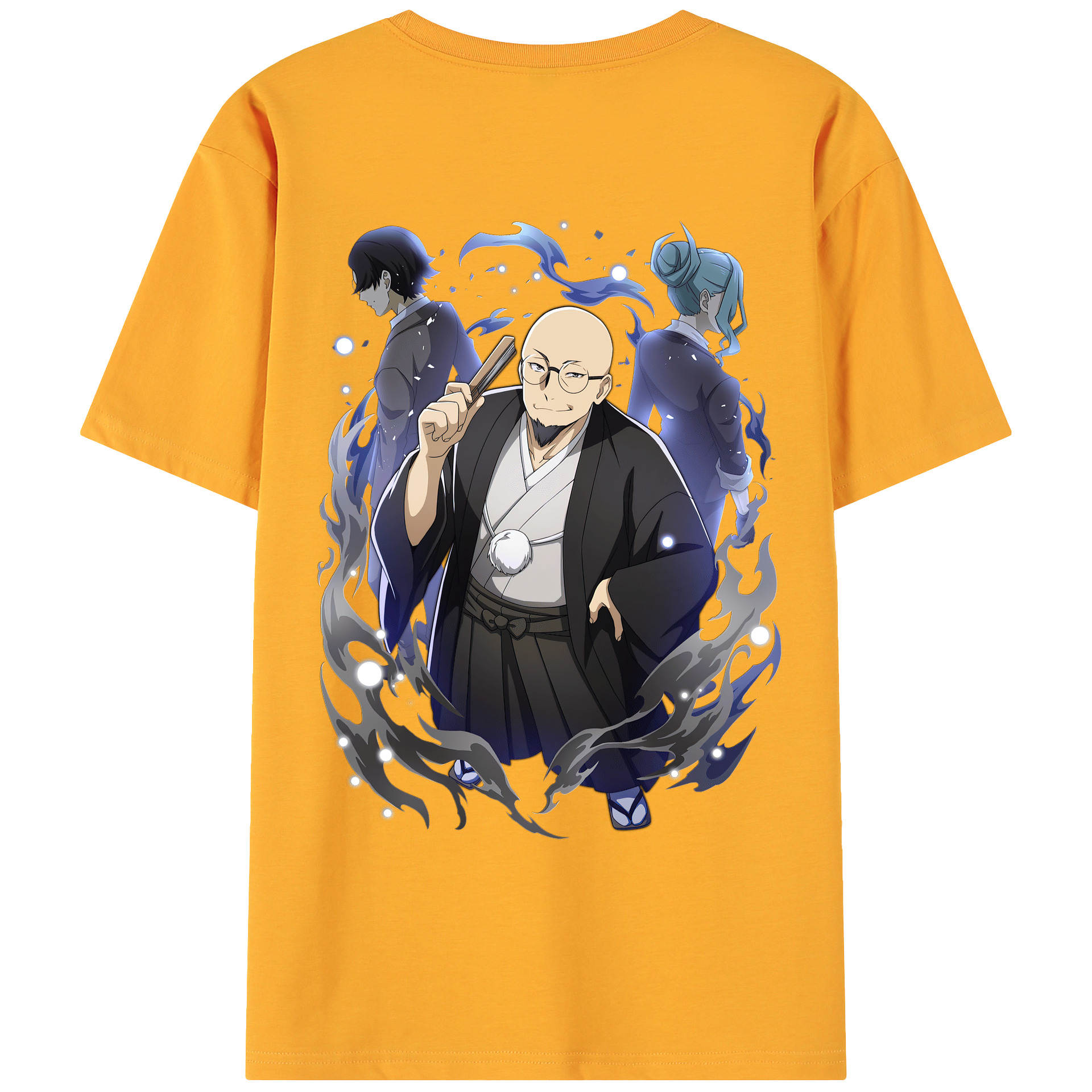（画像用） 文豪ストレイドッグス Bungo Stray Dogs 綿100％ メンズ半袖Tシャツ（バックプリント） 通気性
