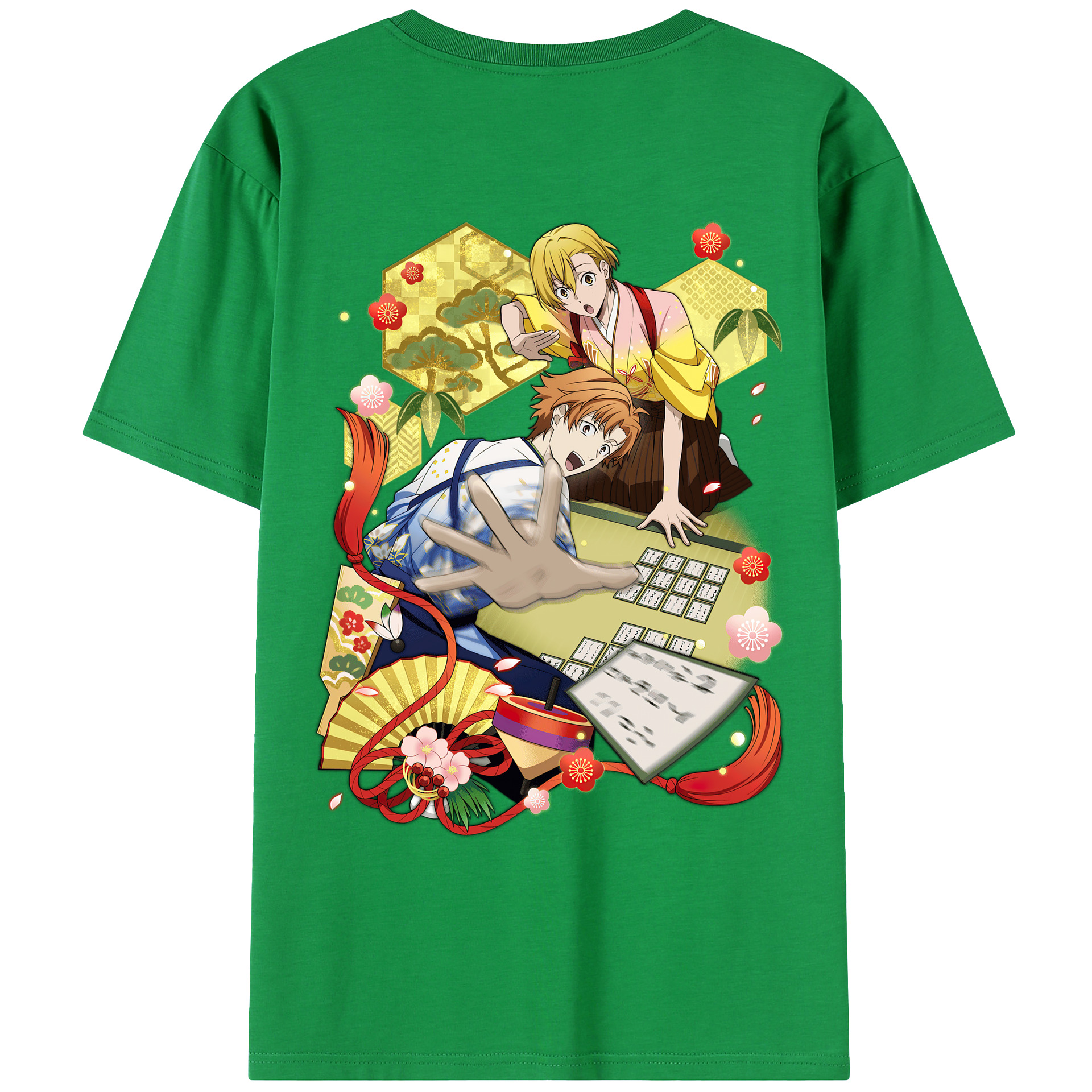（画像用） 文豪ストレイドッグス Bungo Stray Dogs 綿100％ メンズ半袖Tシャツ（バックプリント） 通気性