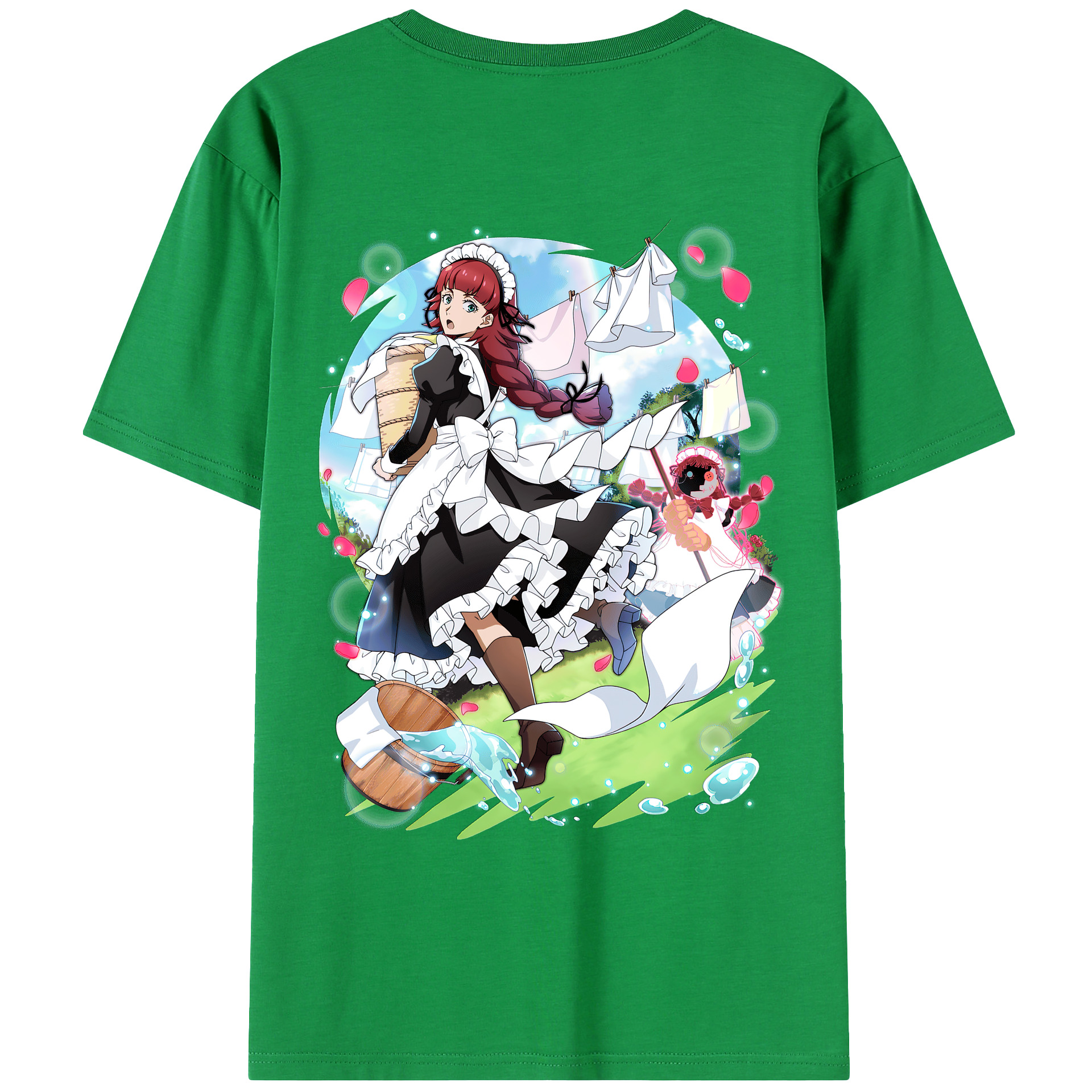（画像用） 文豪ストレイドッグス Bungo Stray Dogs 綿100％ メンズ半袖Tシャツ（バックプリント） 通気性