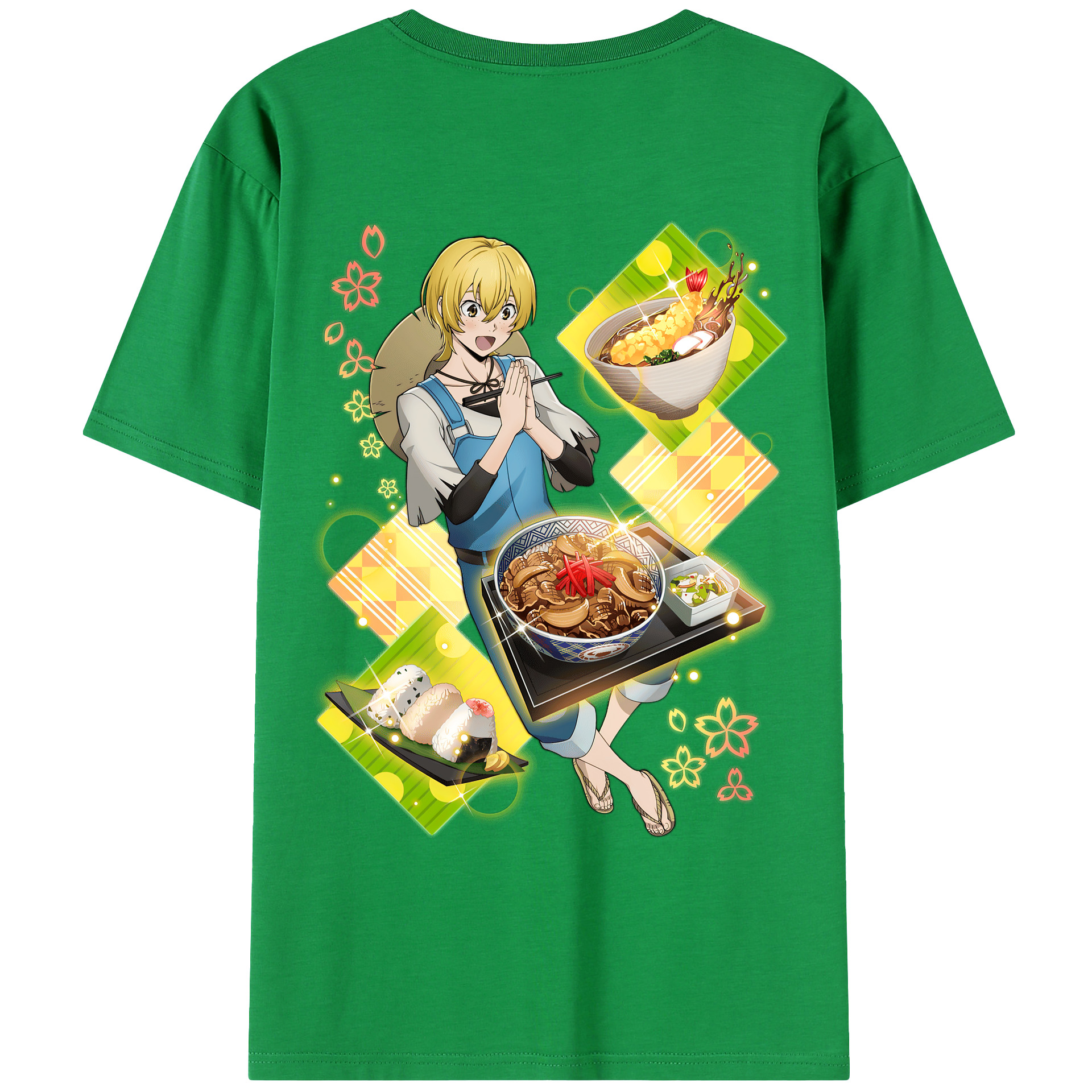 （画像用） 文豪ストレイドッグス Bungo Stray Dogs 綿100％ メンズ半袖Tシャツ（バックプリント） 通気性