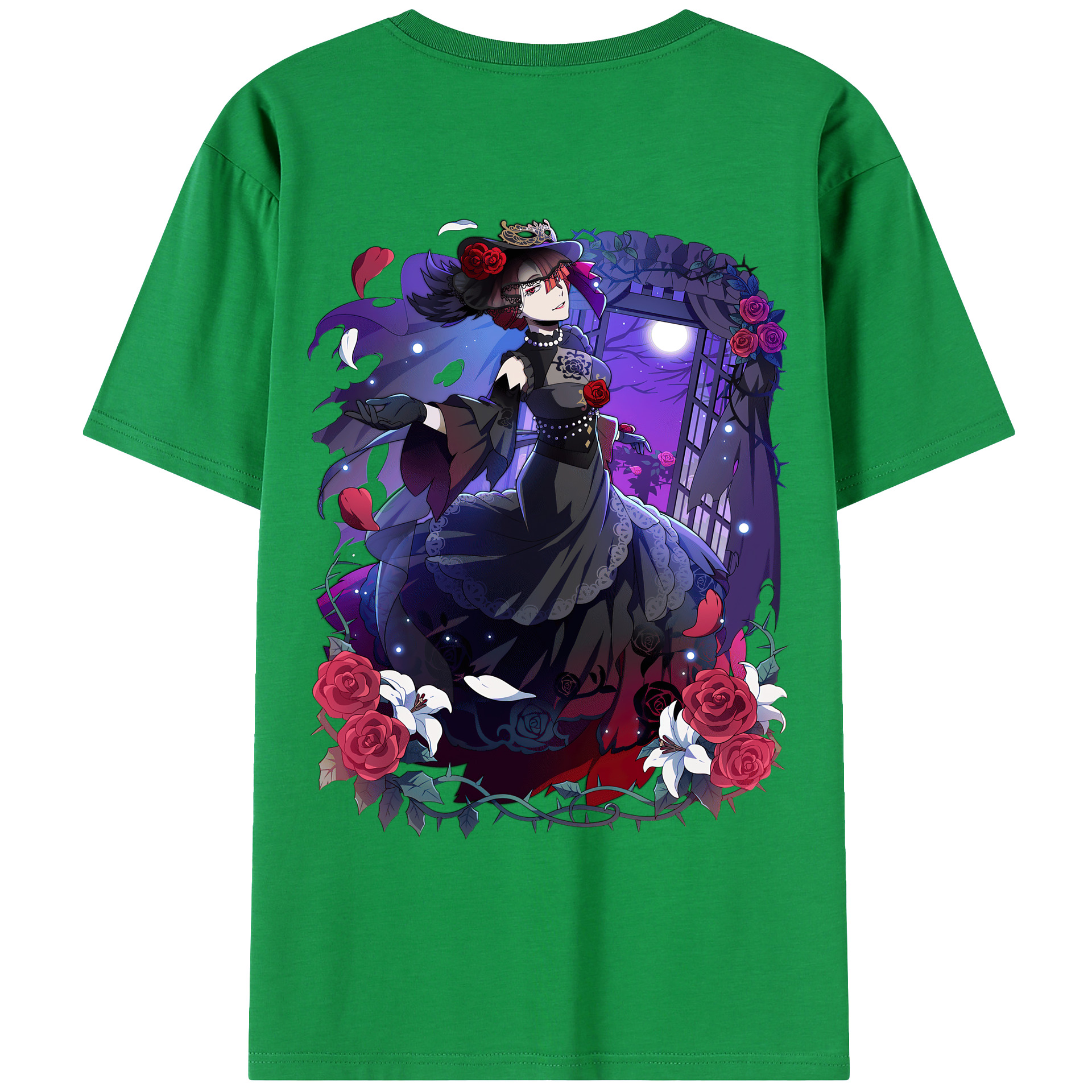 （画像用） 文豪ストレイドッグス Bungo Stray Dogs 綿100％ メンズ半袖Tシャツ（バックプリント） 通気性