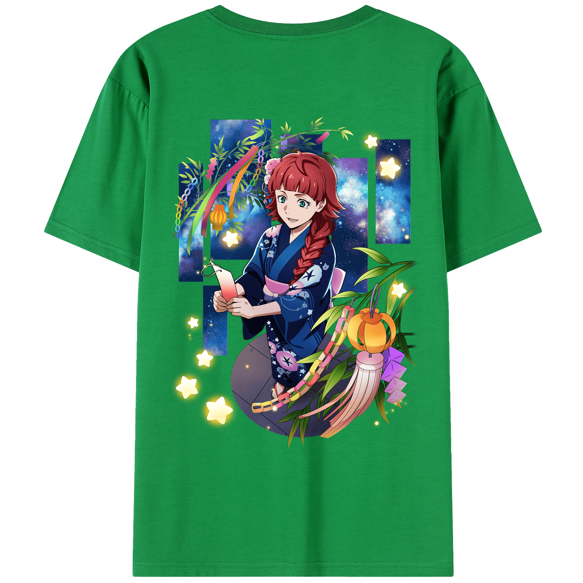 （画像用） 文豪ストレイドッグス Bungo Stray Dogs 綿100％ メンズ半袖Tシャツ（バックプリント） 通気性