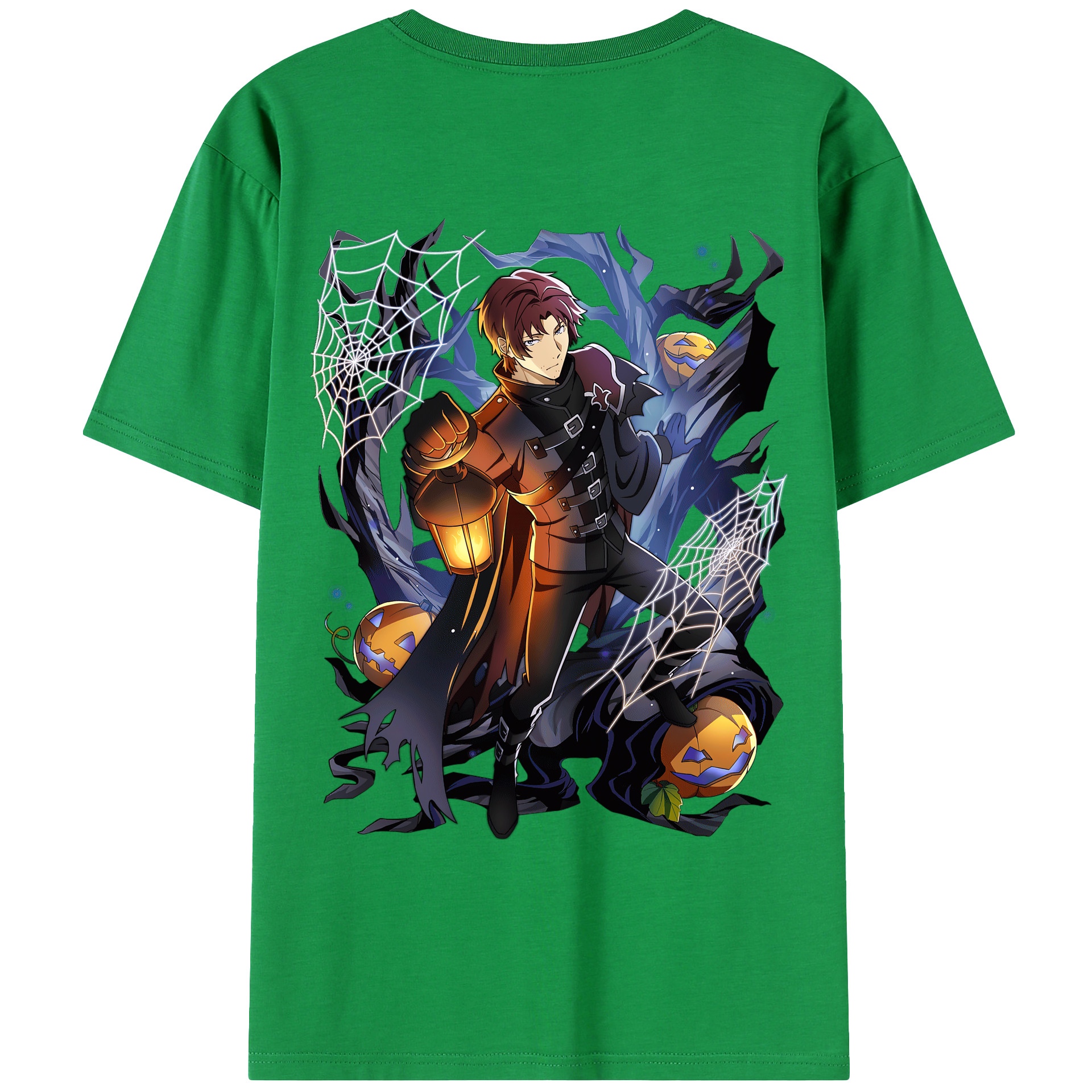 （画像用） 文豪ストレイドッグス Bungo Stray Dogs 綿100％ メンズ半袖Tシャツ（バックプリント） 通気性