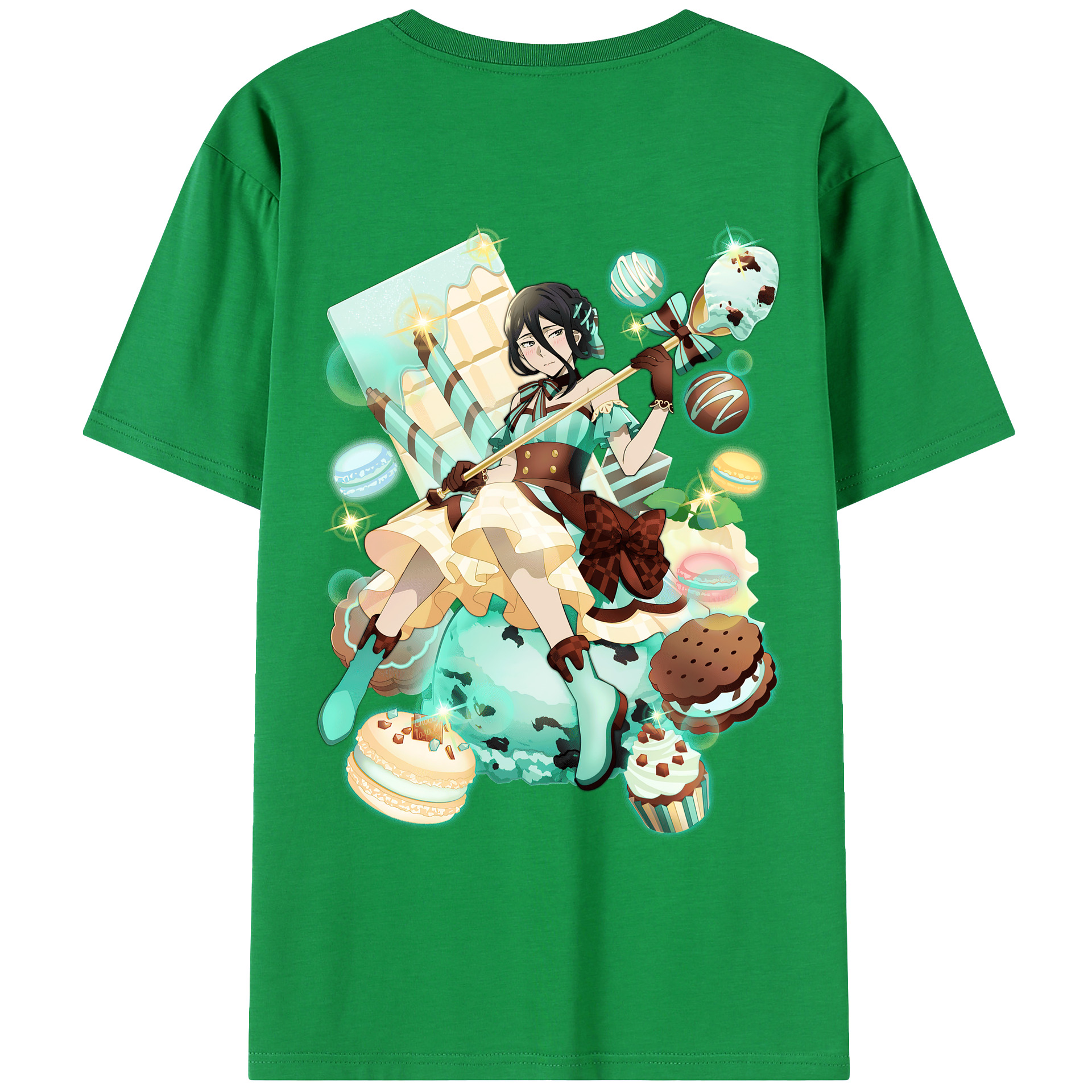 （画像用） 文豪ストレイドッグス Bungo Stray Dogs 綿100％ メンズ半袖Tシャツ（バックプリント） 通気性