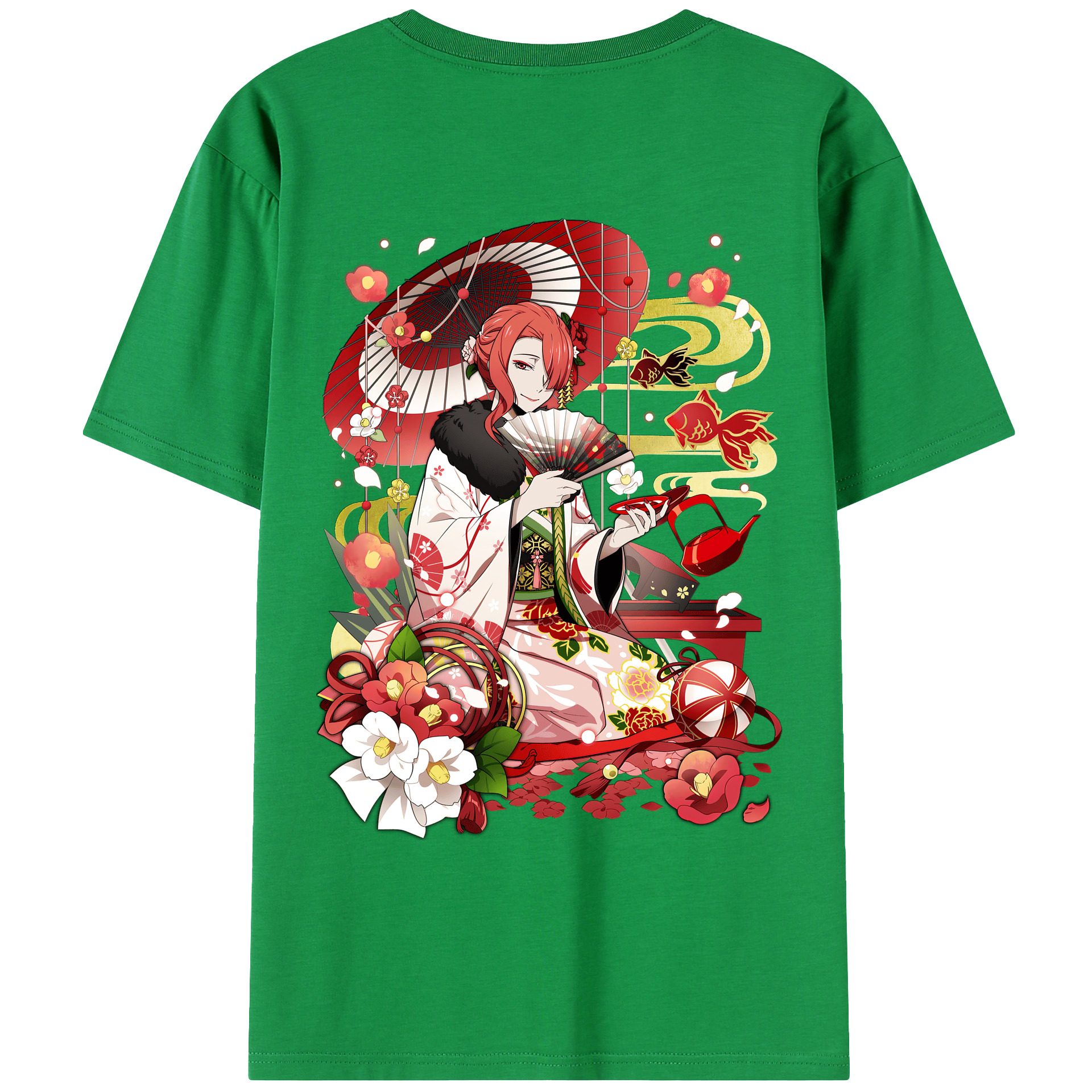 （画像用） 文豪ストレイドッグス Bungo Stray Dogs 綿100％ メンズ半袖Tシャツ（バックプリント） 通気性